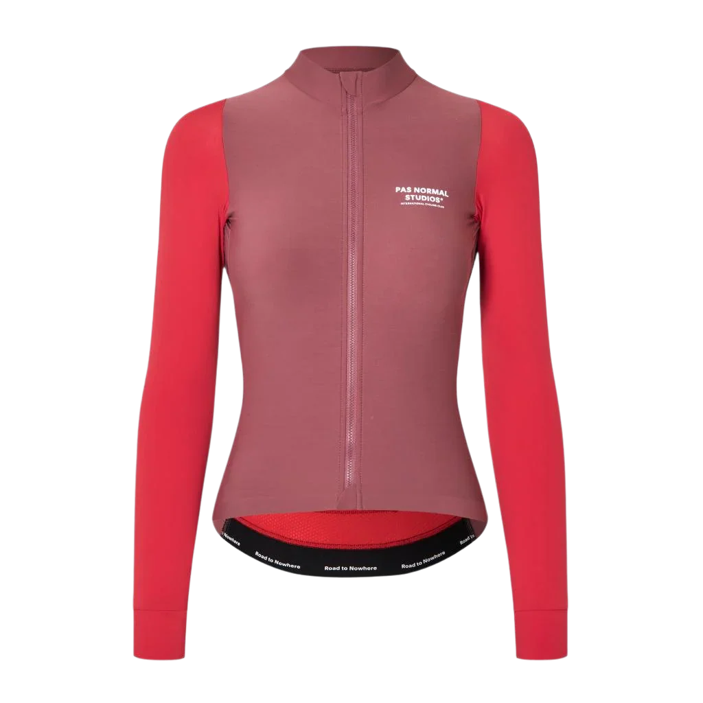 PNS Mechanism Women's Longsleeve Jersey Color Block Red