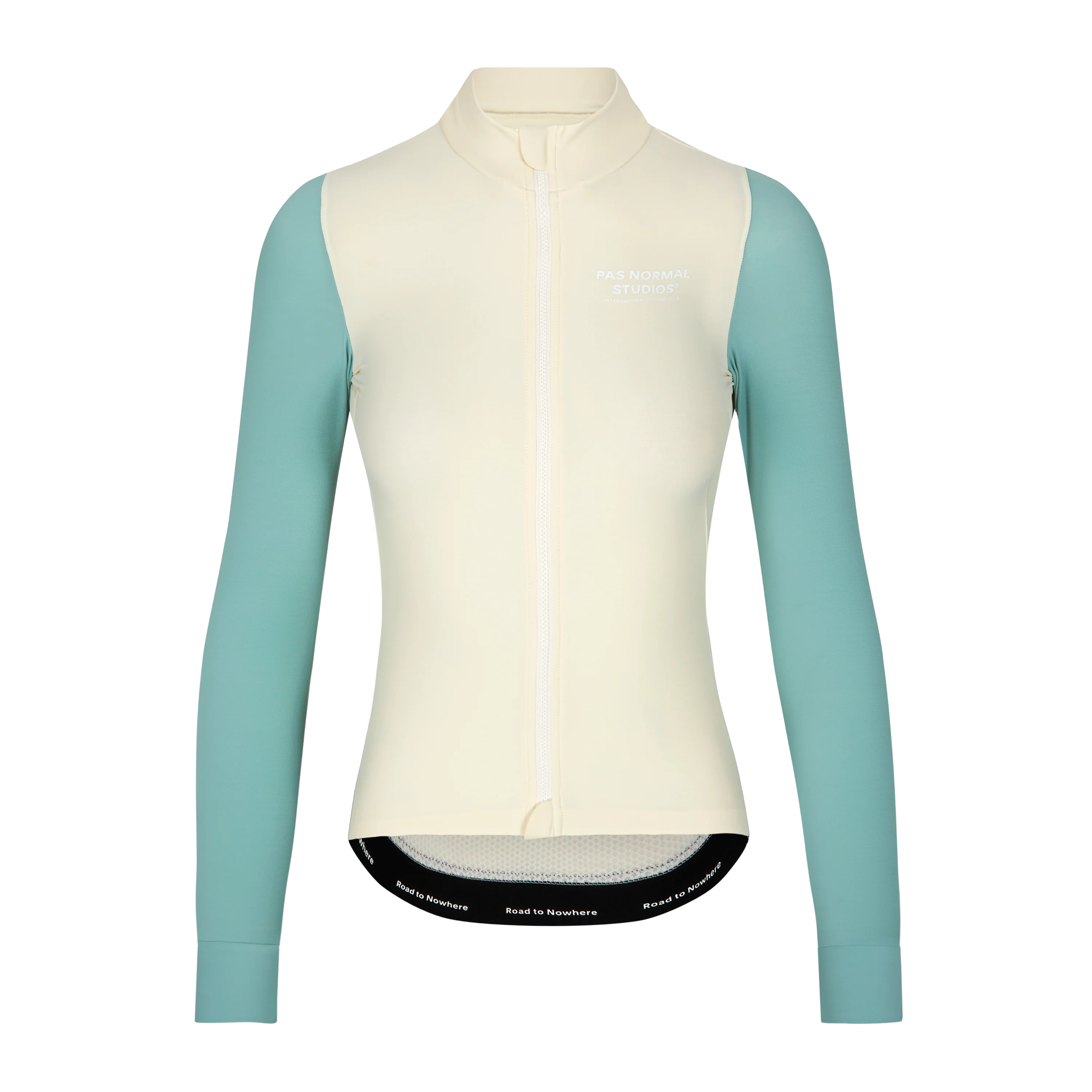 PNS Mechanism Women's Longsleeve Jersey Off-White/Light Teal