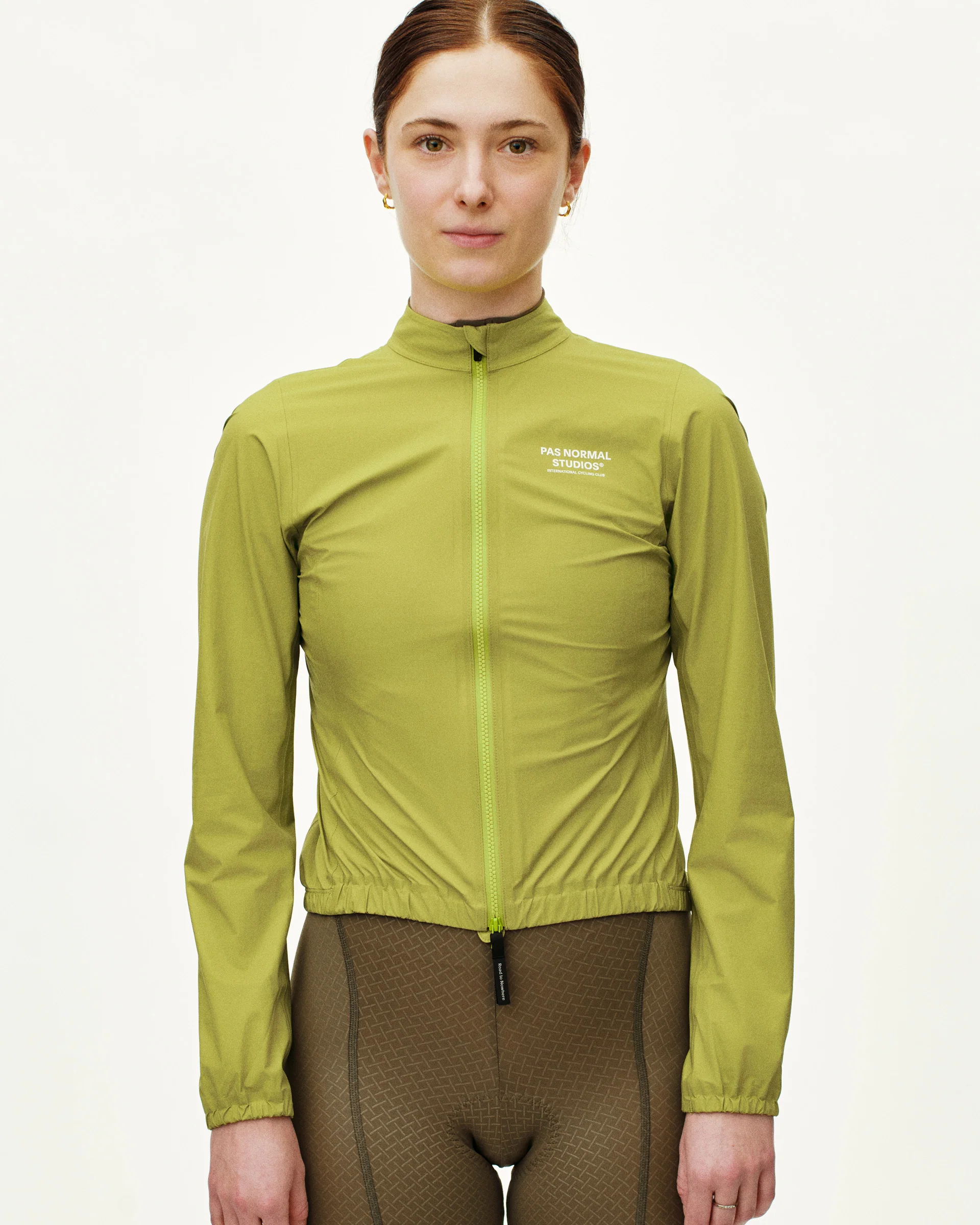 PNS Mechanism Women's Pertex Rain Jacket Moss Green - Image 2