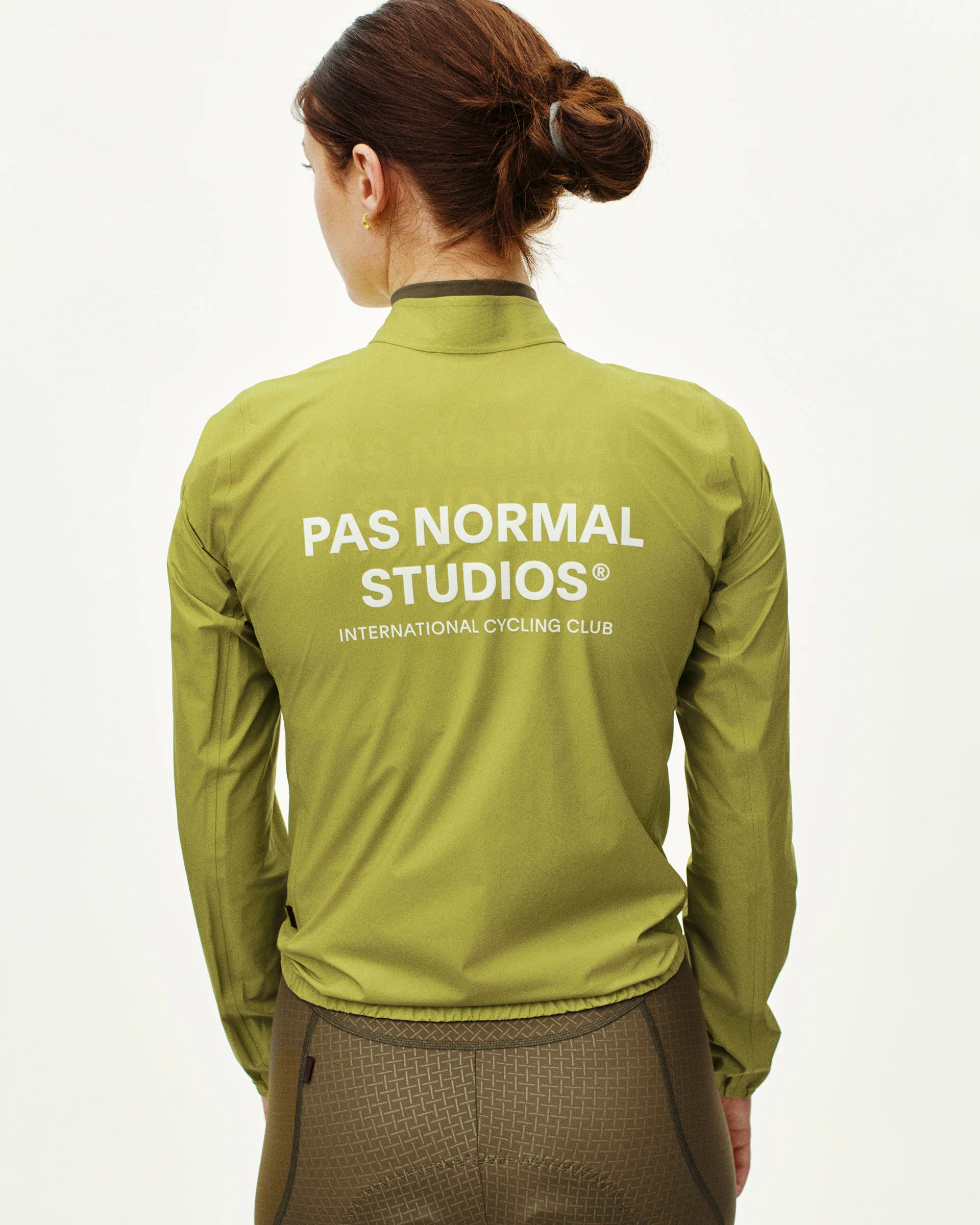 PNS Mechanism Women's Pertex Rain Jacket Moss Green - Image 3