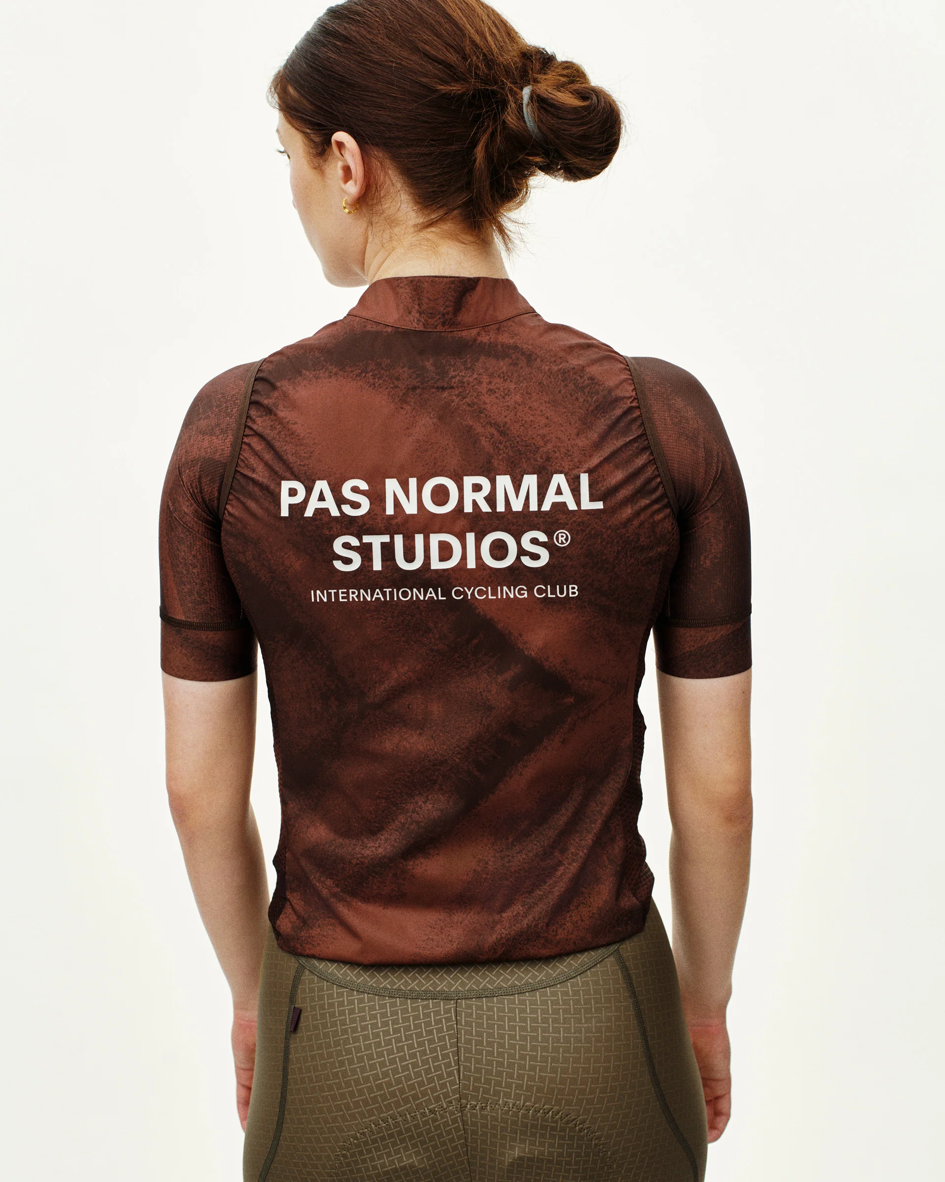 PNS Mechanism Women's Stow Away Gilet AOP Light Brown - Image 3