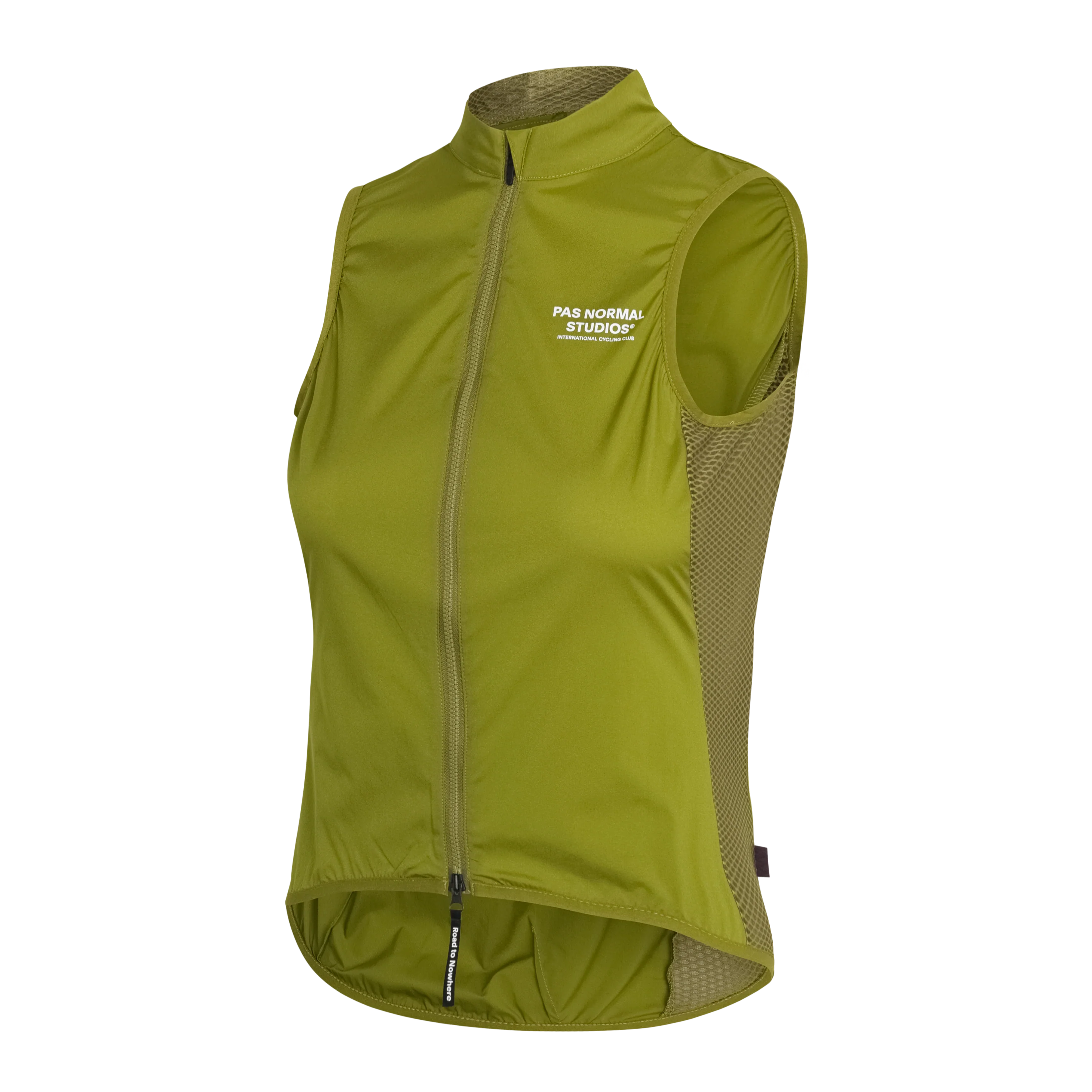 PNS Mechanism Women's Stow Away Gilet Green - Image 3