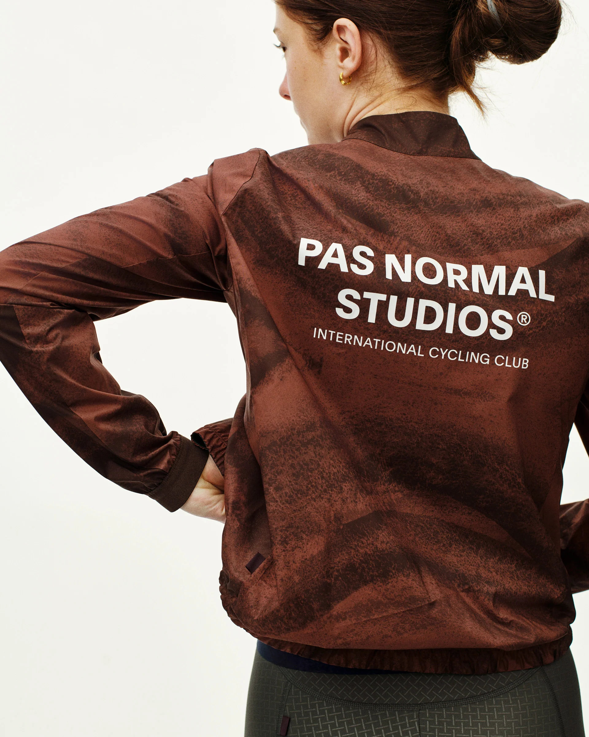 PNS Mechanism Women's Stow Away Jacket AOP Light Brown - Image 8