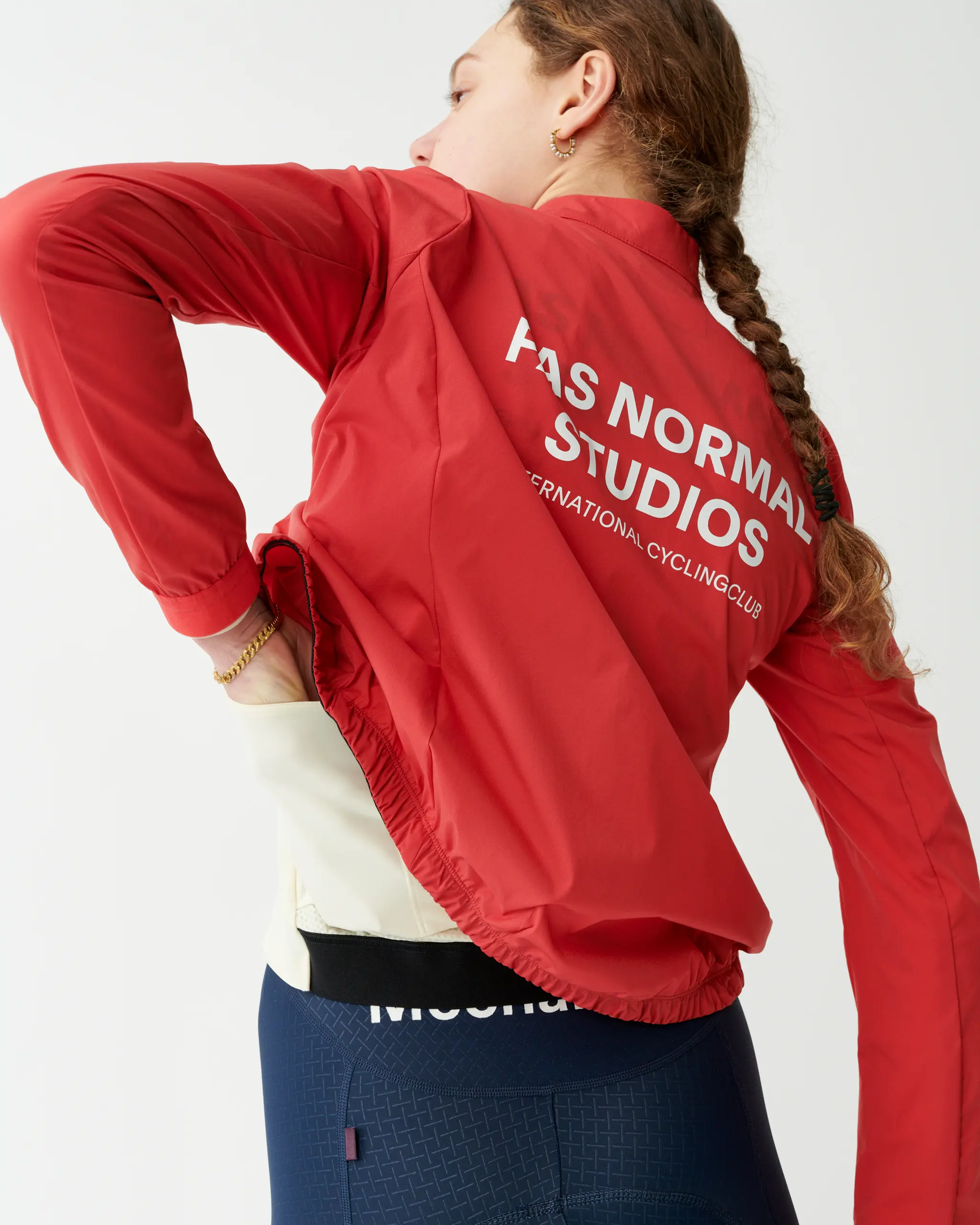 PNS Mechanism Women's Stow Away Jacket Deep Red - Image 4