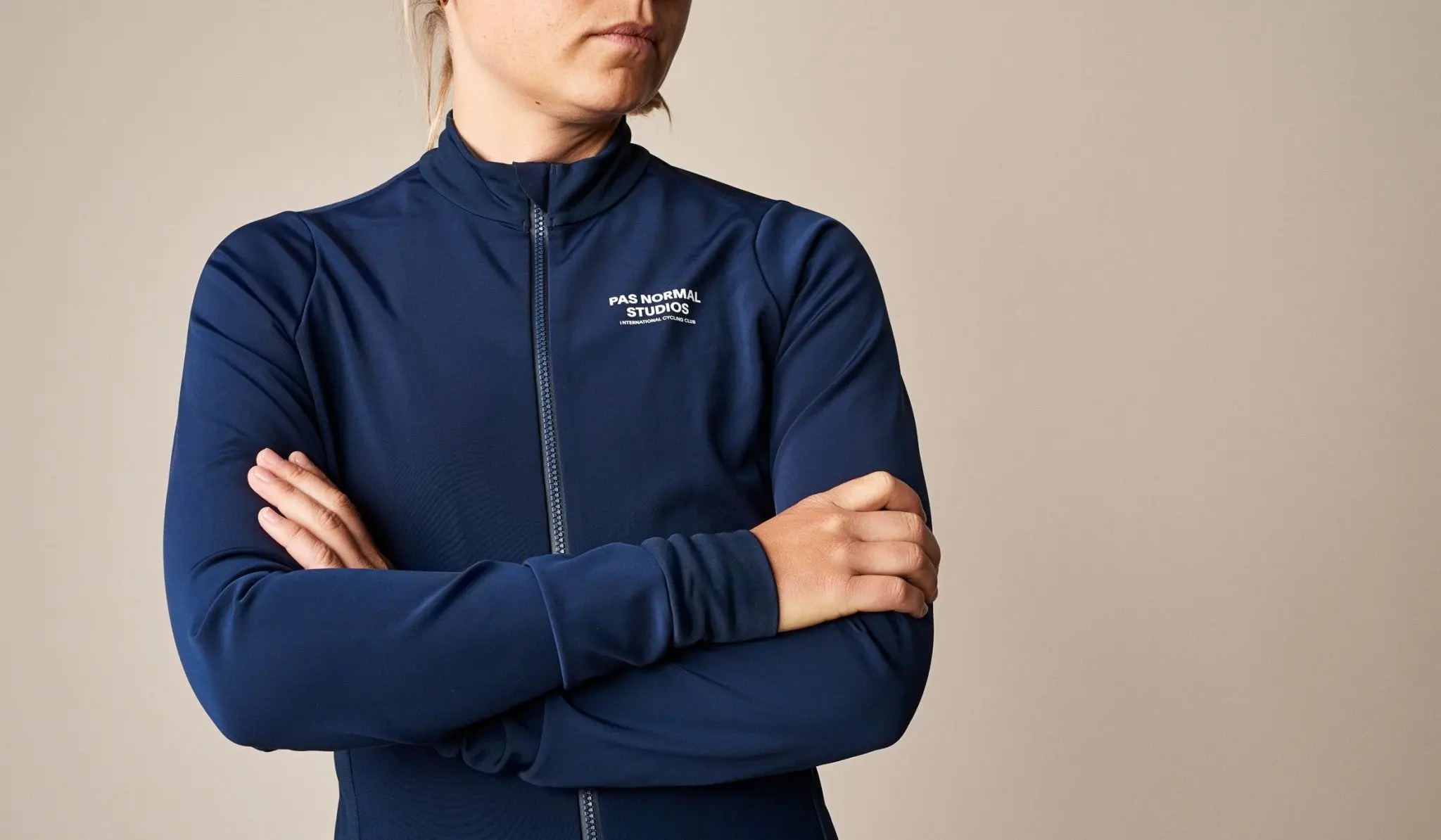 PNS Mechanism Women's Thermal Longsleeve Jersey Navy - Image 3