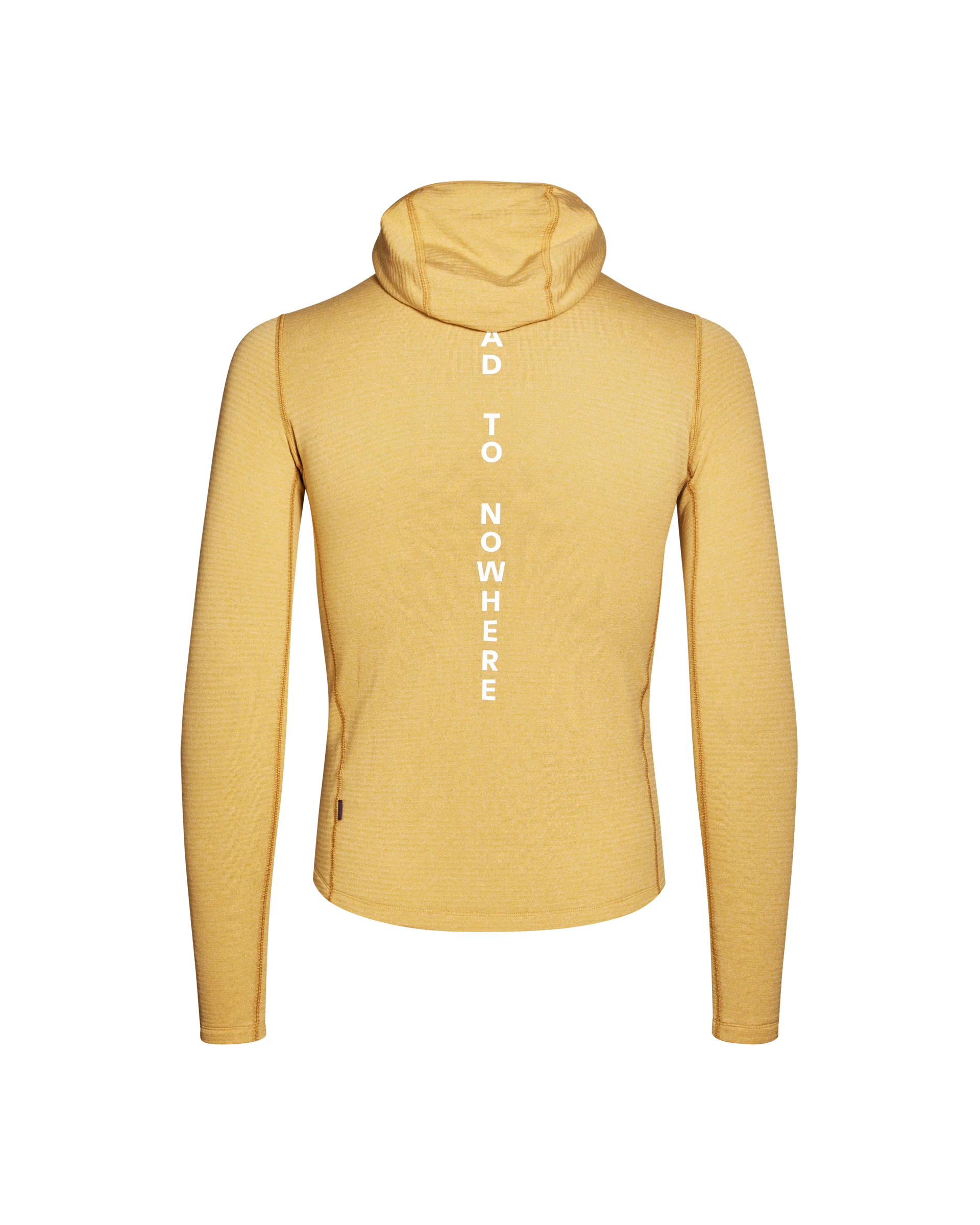 PNS Men's Thermal Hooded Longsleeve Windproof Baselayer Camel/Maroon - Image 3