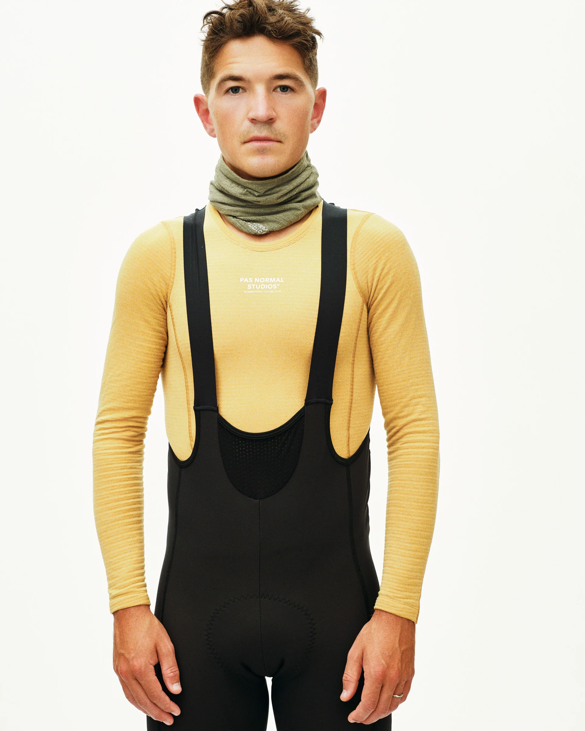PNS Men's Thermal Long Sleeve Baselayer Camel - Image 2
