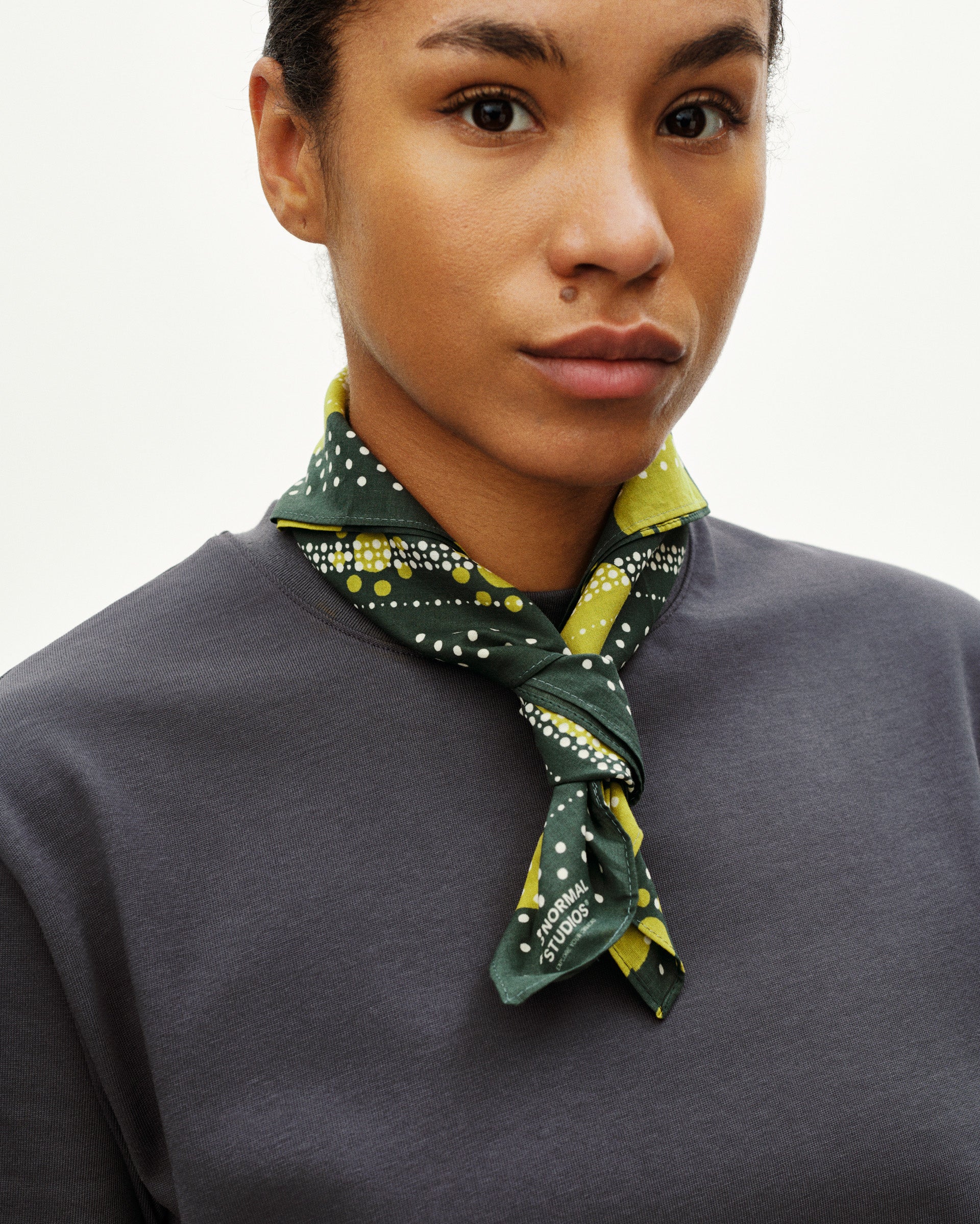PNS Off-Race Bandana Moss Green - Image 2