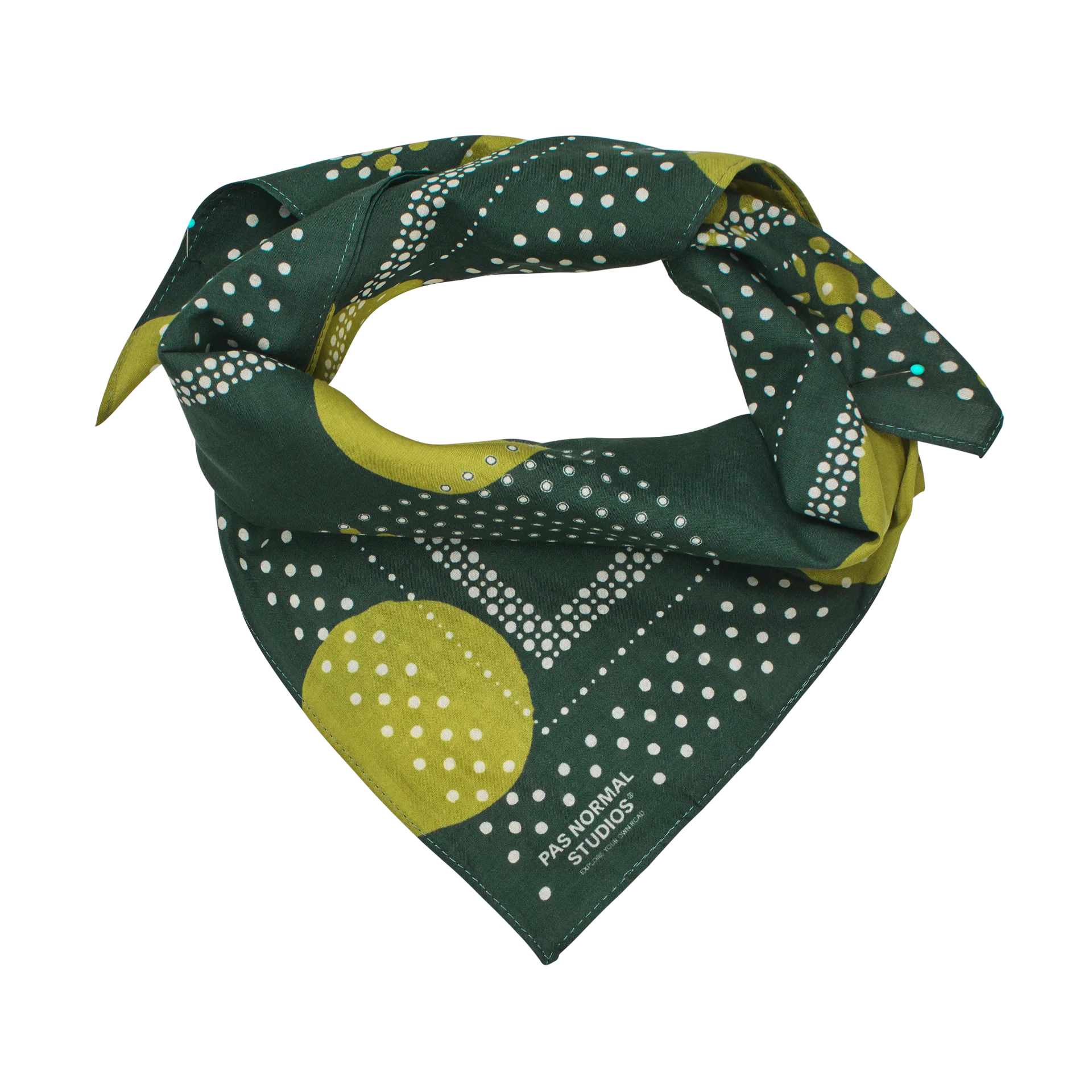 PNS Off-Race Bandana Moss Green - Image 3