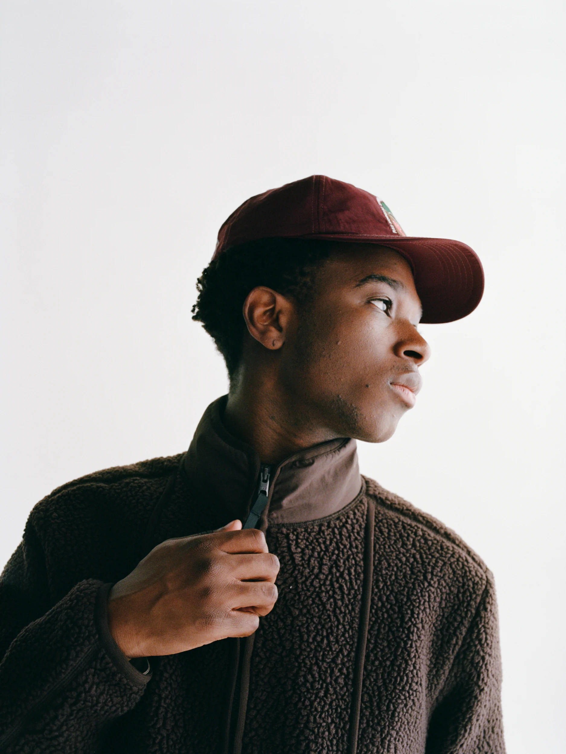 PNS Off-Race Cap Maroon - Image 3