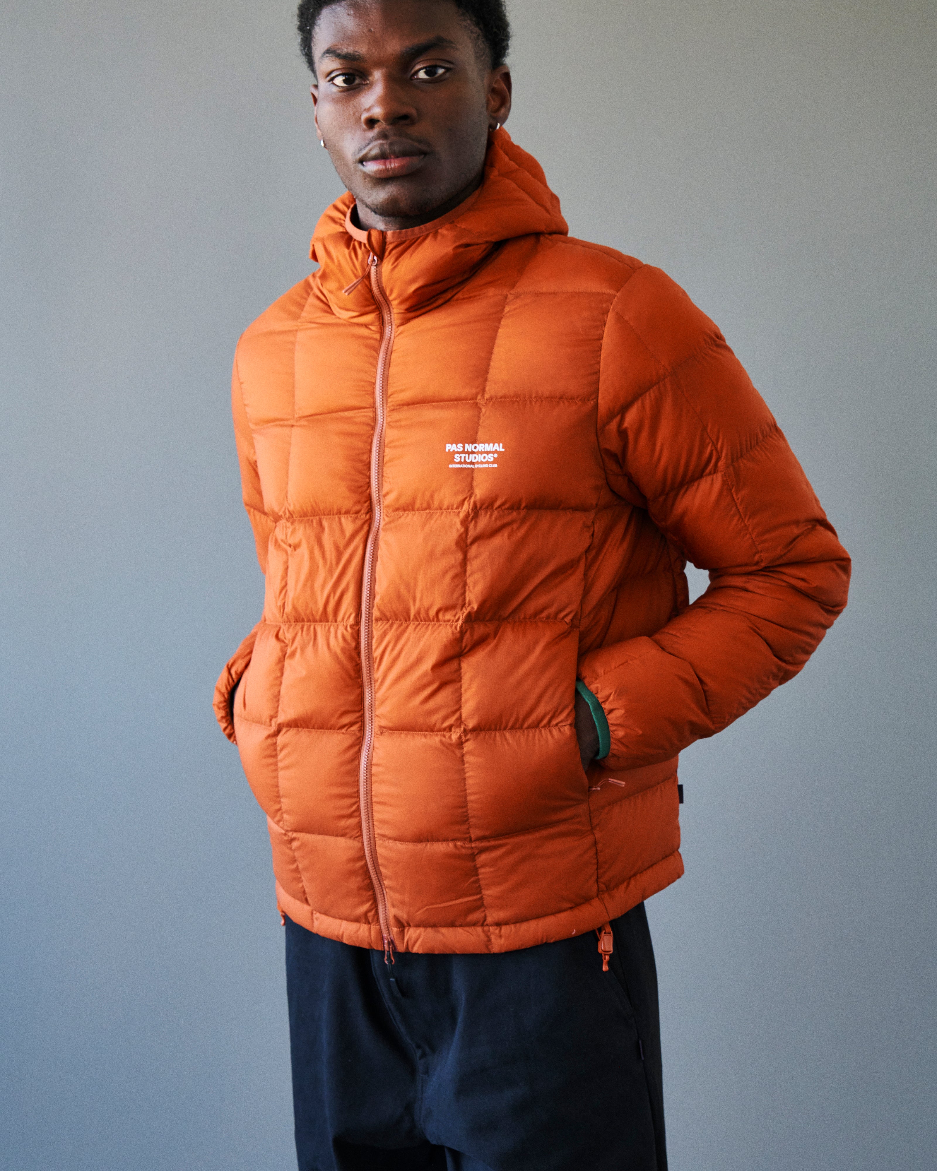 PNS Off-Race Down Jacket Copper Orange - Image 10