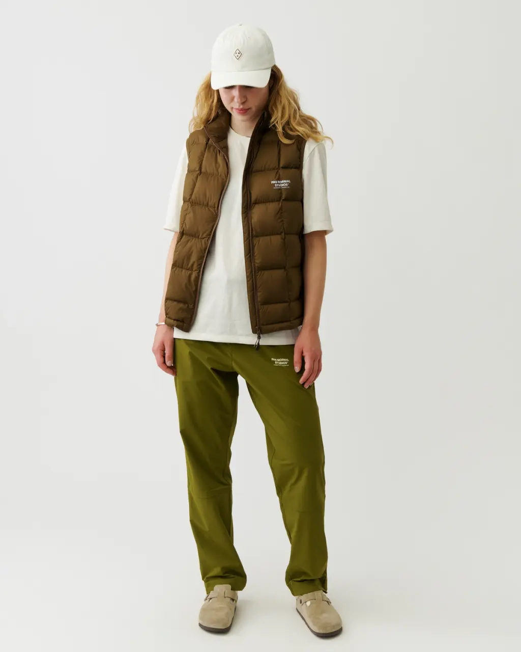PNS Off-Race Down Vest Army Brown - Image 4