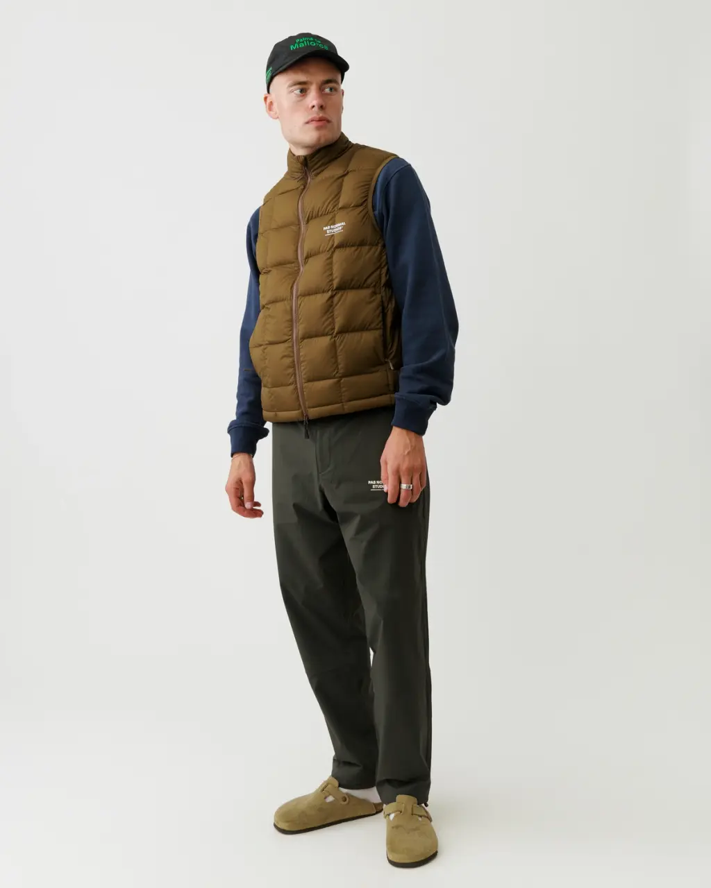 PNS Off-Race Down Vest Army Brown - Image 5