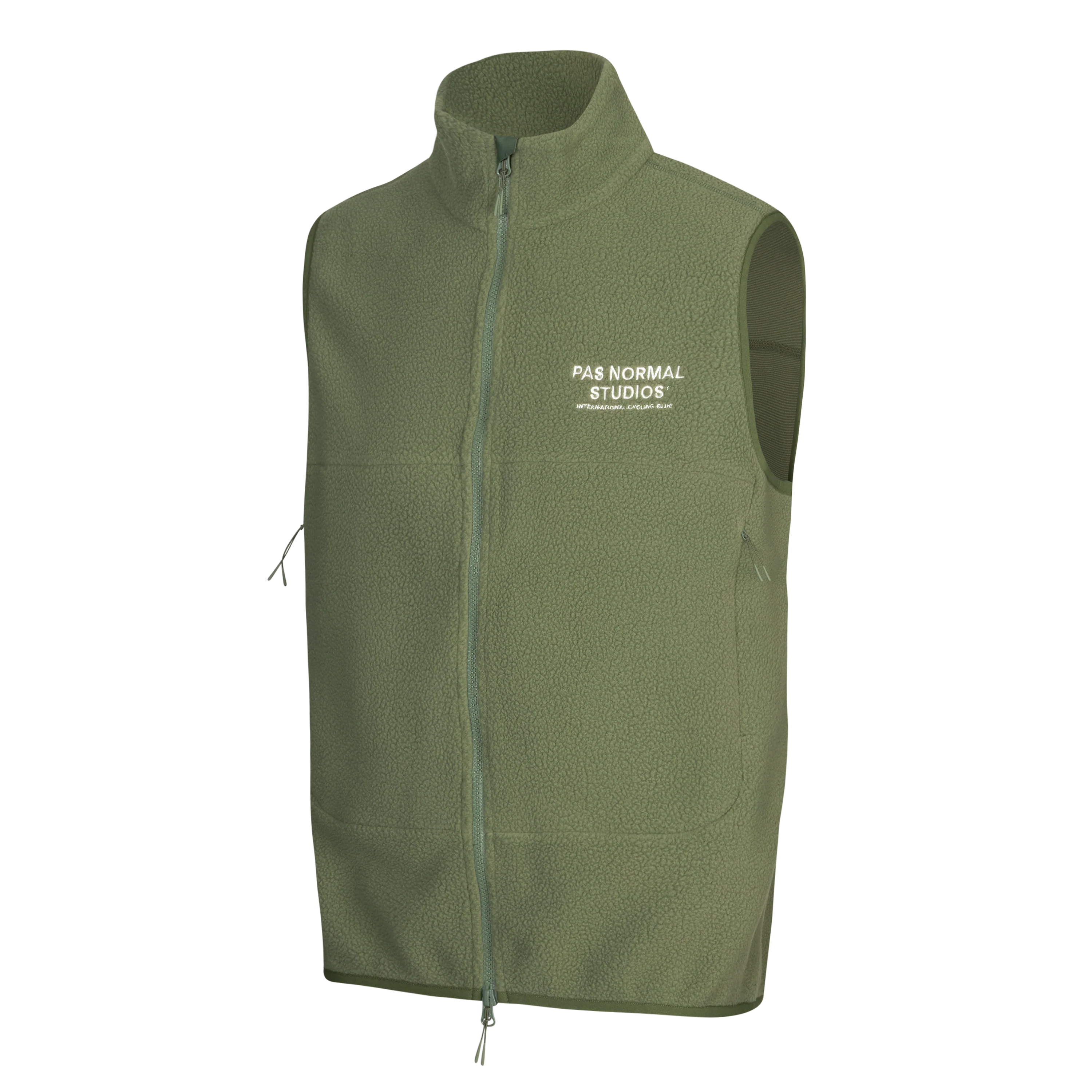 PNS Off-Race Fleece Vest Army Green - Image 4