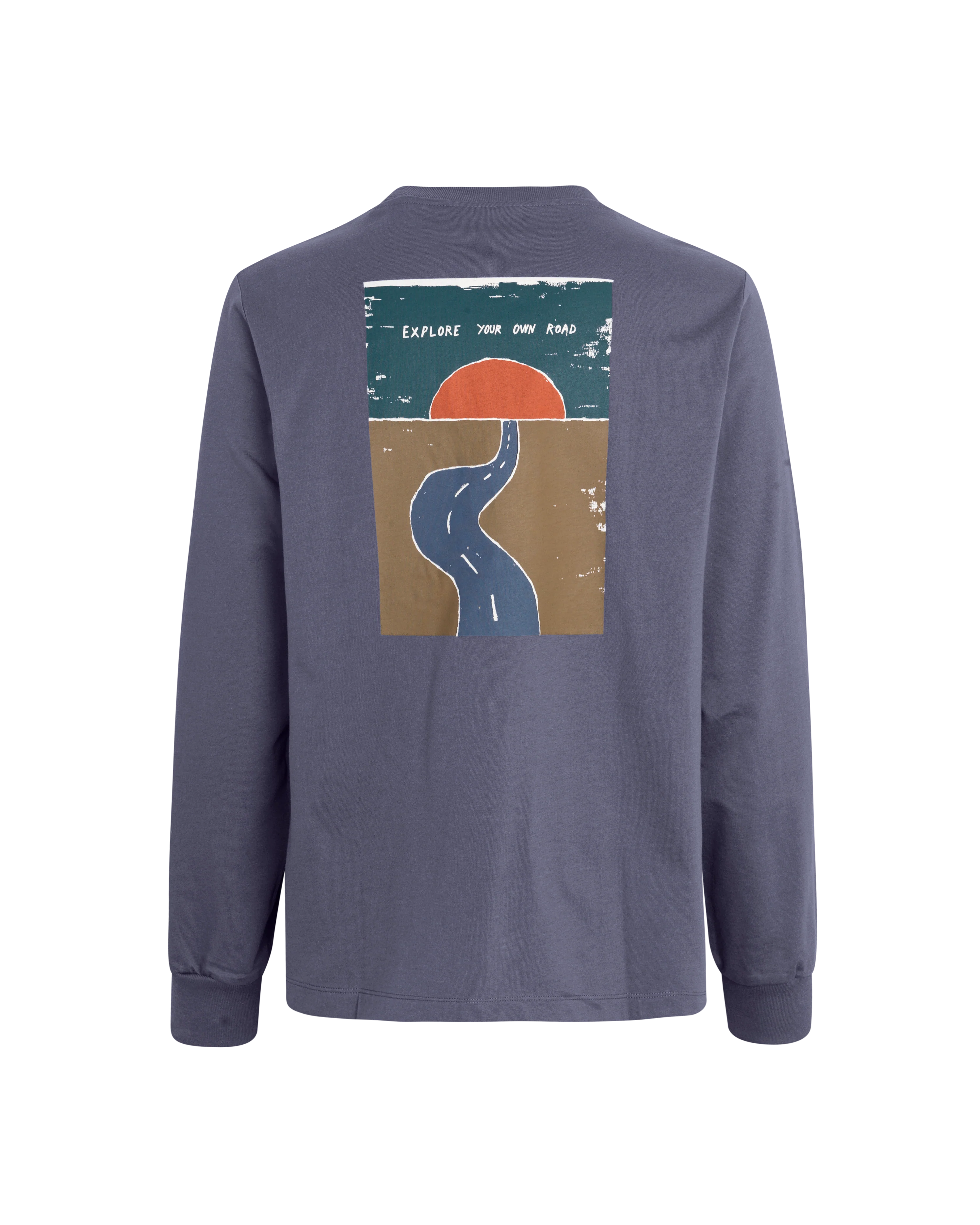 PNS Off-Race Graphic Long Sleeve T-Shirt Steel - Image 4