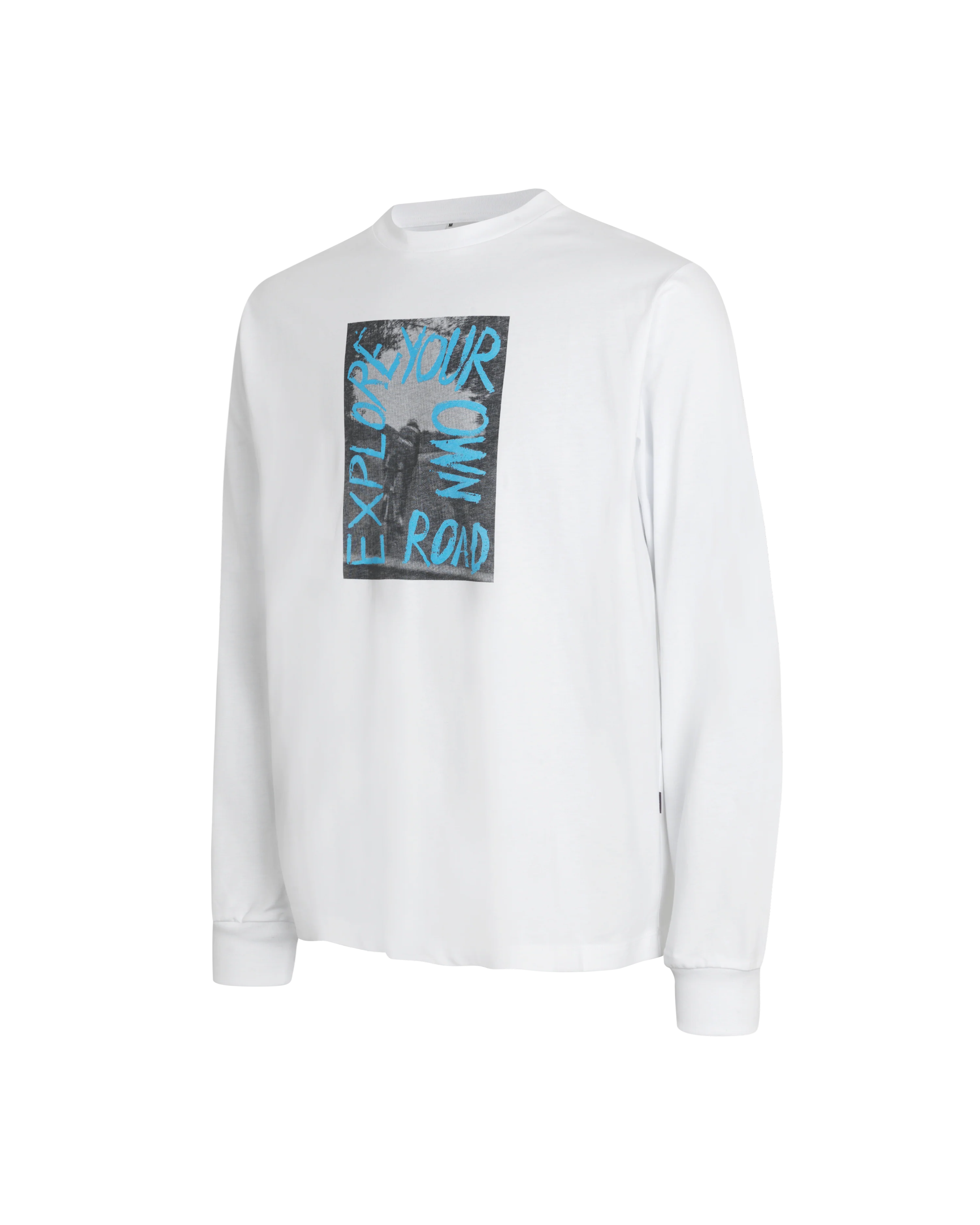 PNS Off-Race Graphic Long Sleeve T-Shirt White - Image 4