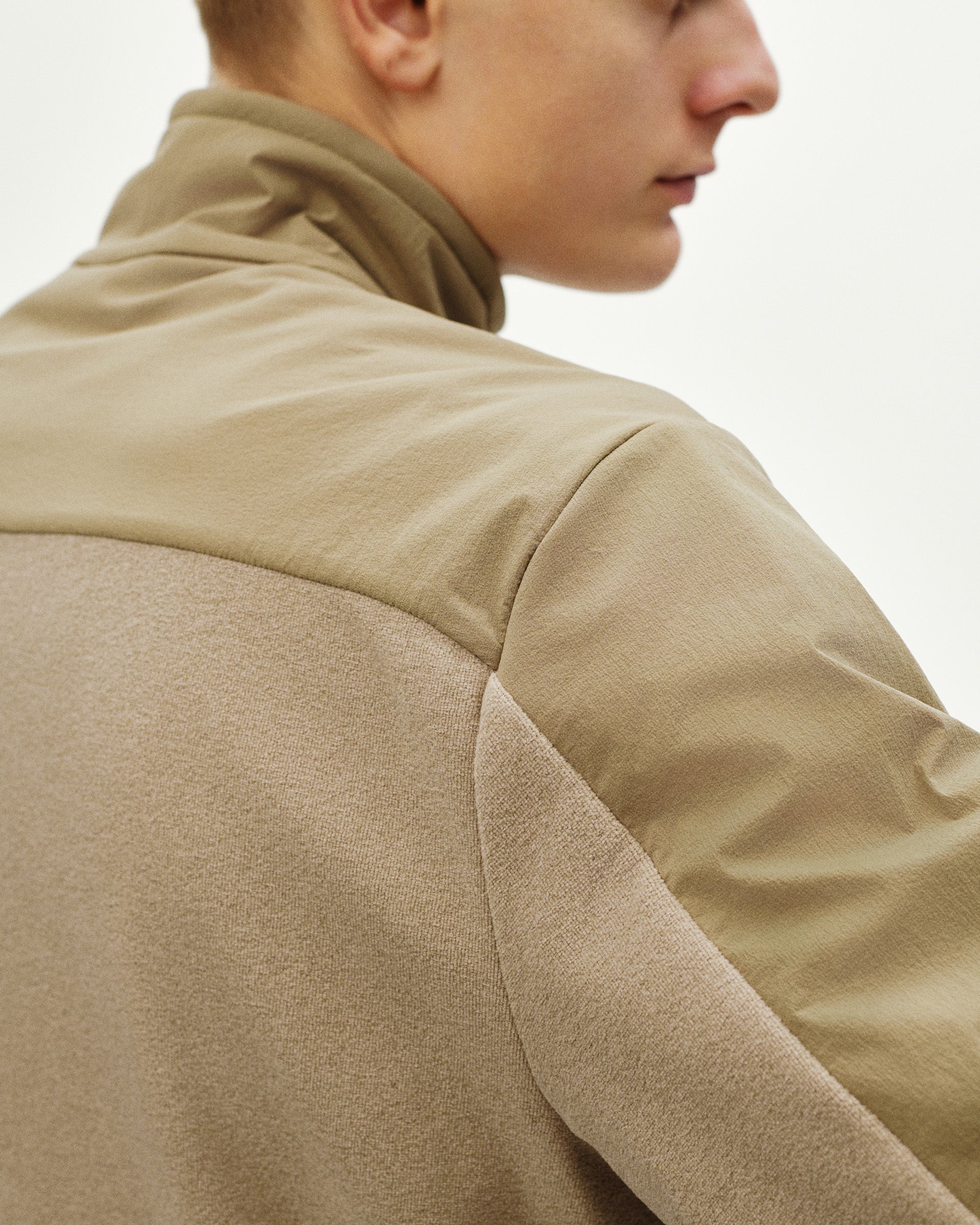 PNS Off-Race Light Fleece Half-Zip Beige - Image 10