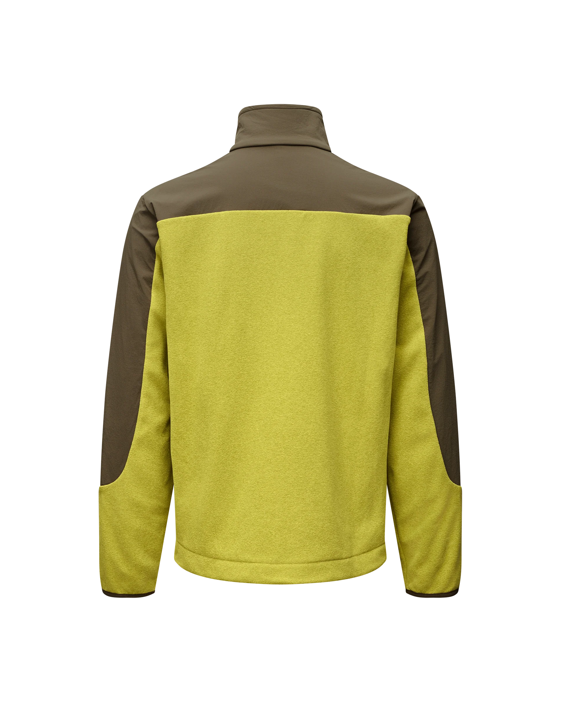 PNS Off-Race Light Fleece Half-Zip Moss Green - Image 3