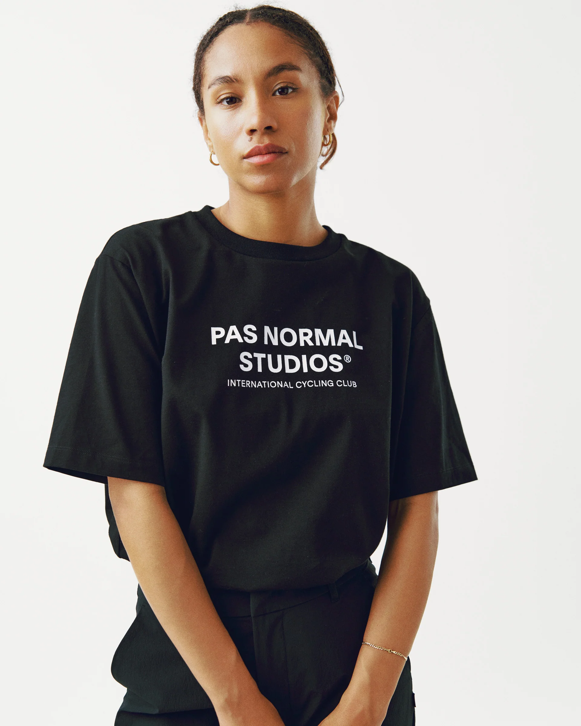 PNS Off-Race Logo T-Shirt Black - Image 5