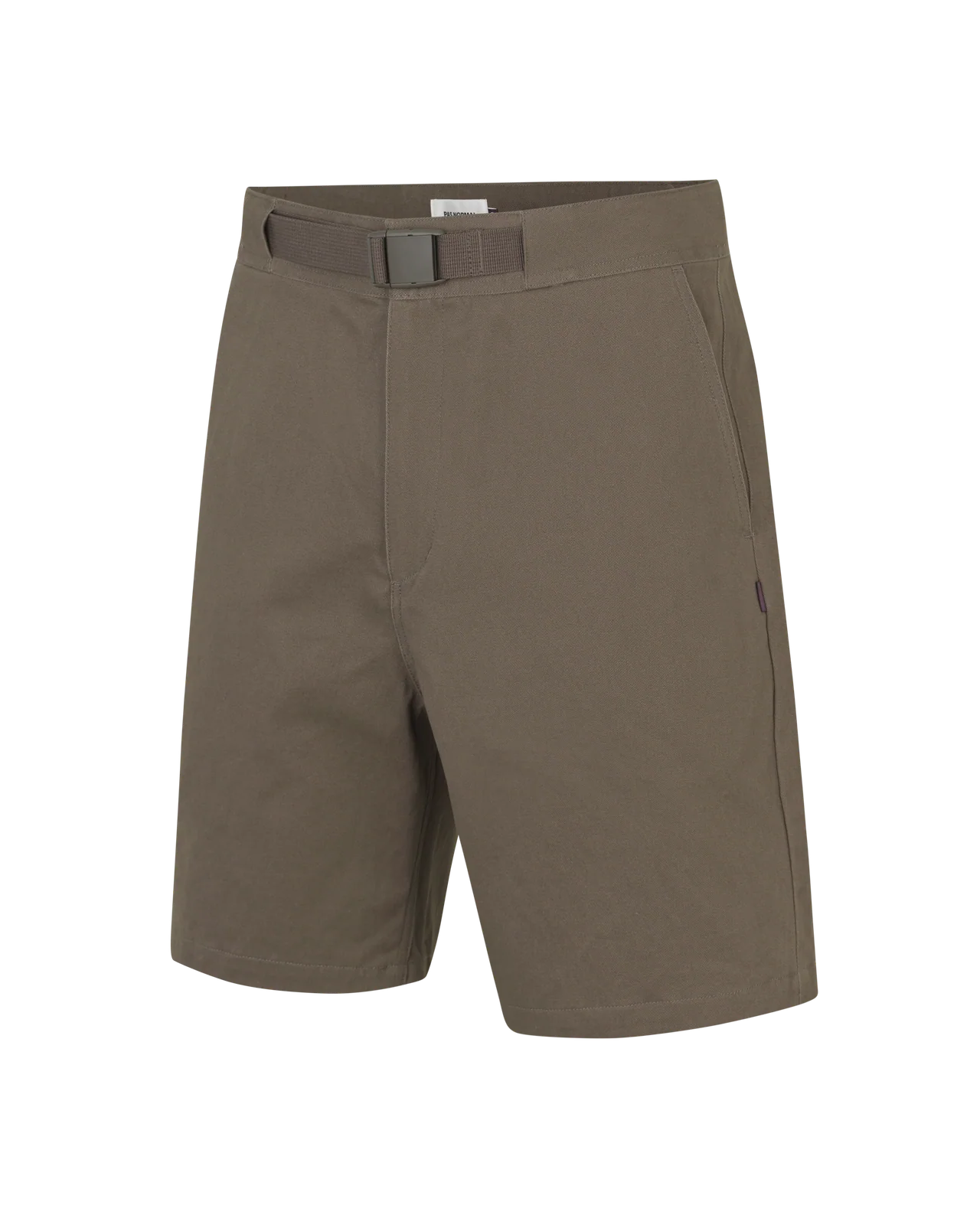 PNS Off-Race Men's Cotton Twill Shorts Ash Brown - Image 3
