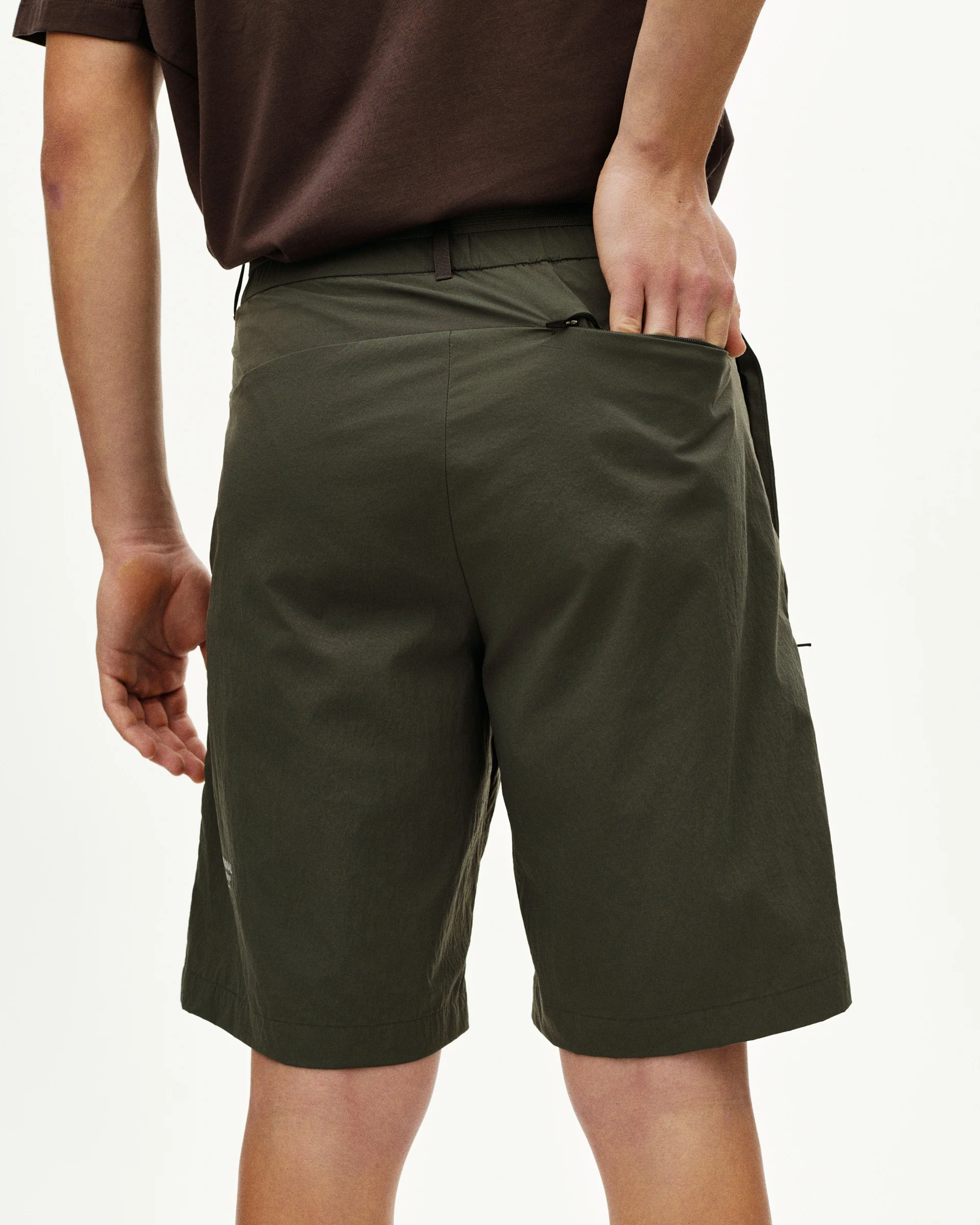 PNS Off-Race Men's Light Tech Shorts Dark Grey - Image 7