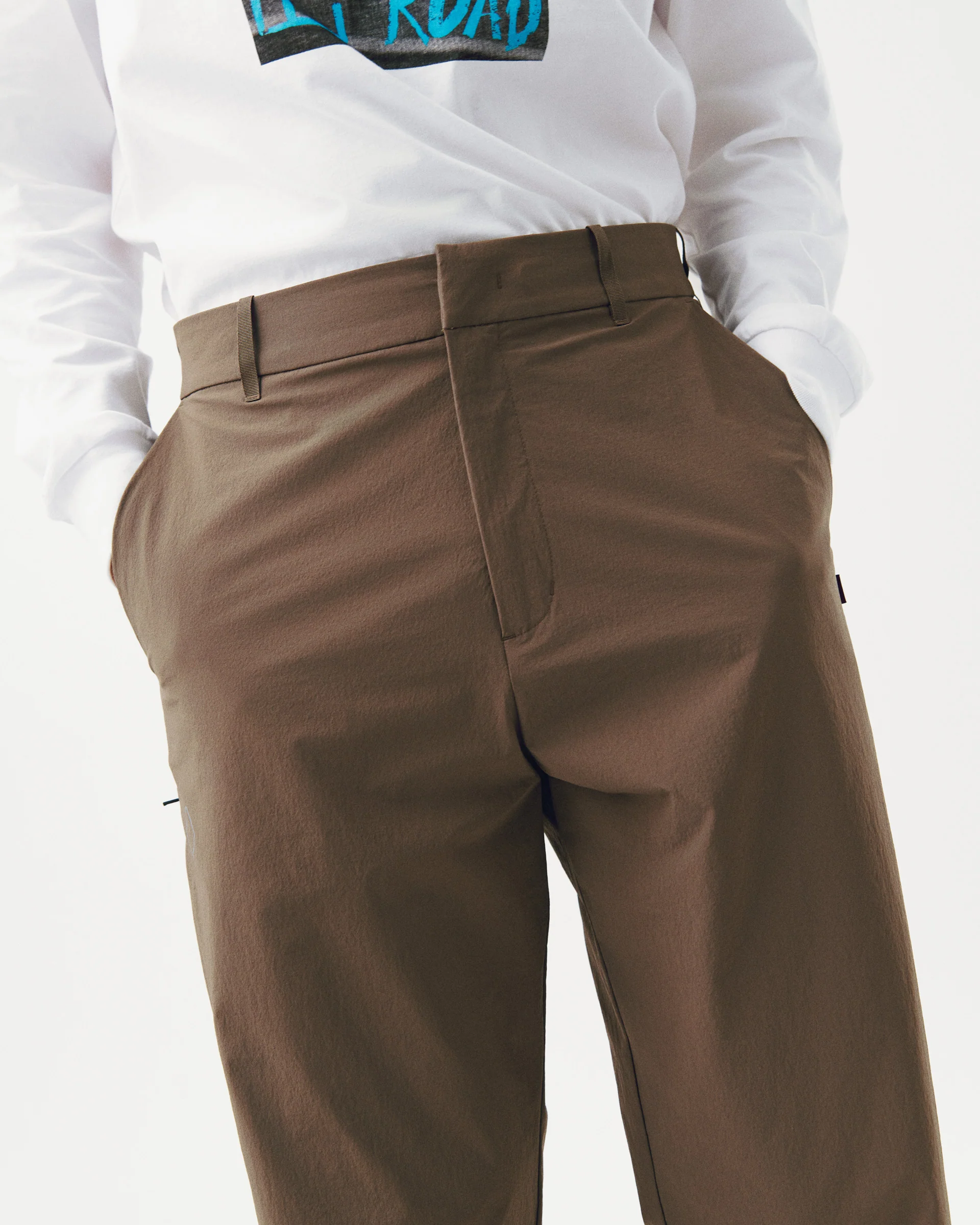 PNS Off-Race Men's Tech Pants Ash Brown - Image 5