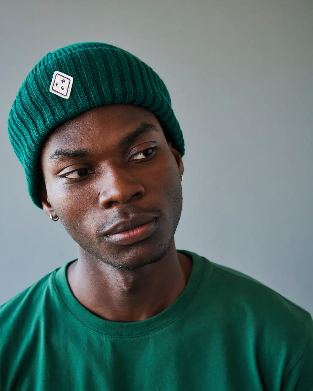 PNS Off-Race Patch Beanie Pine Green - Image 2
