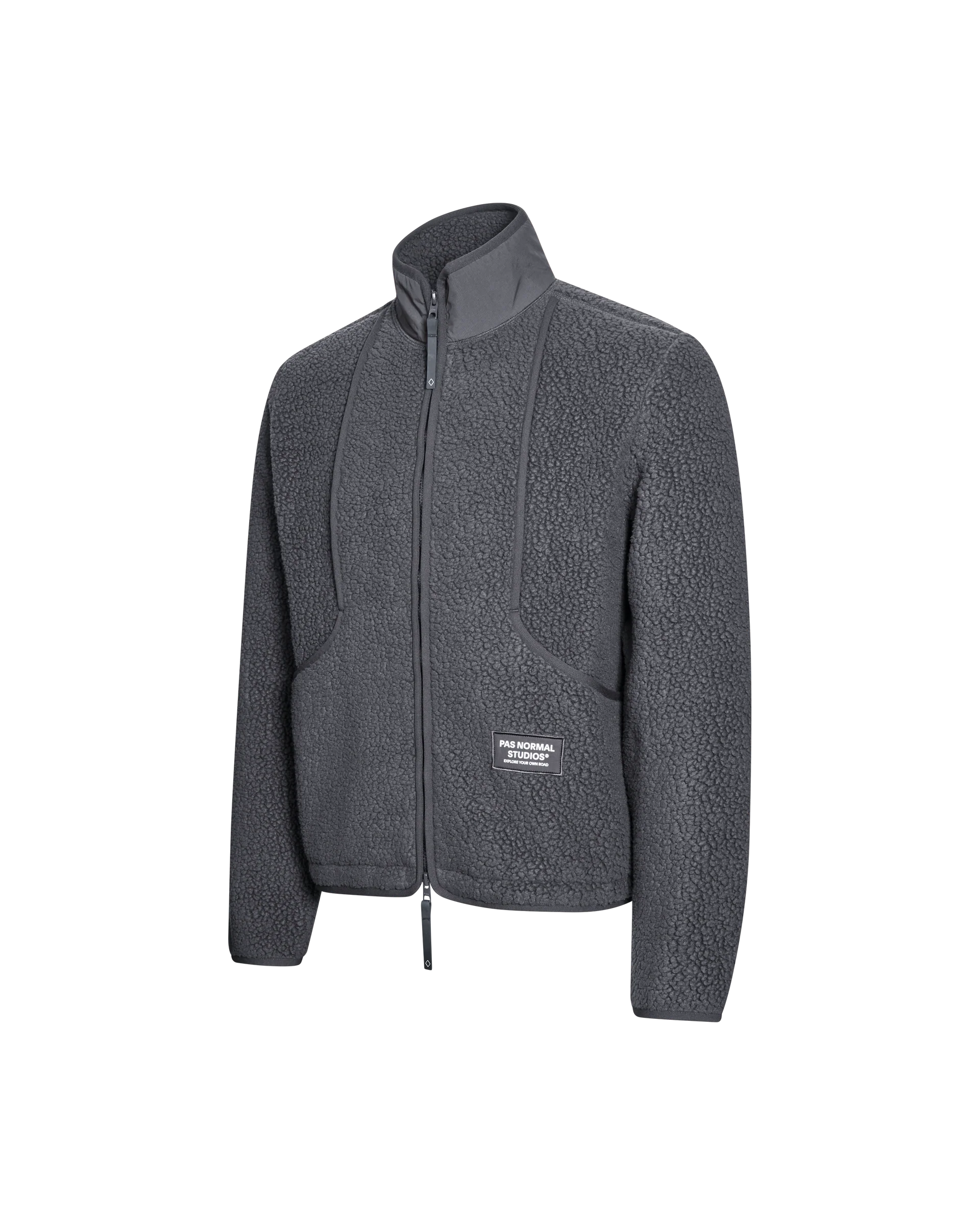 PNS Off-Race Pile Fleece Jacket Steel - Image 4