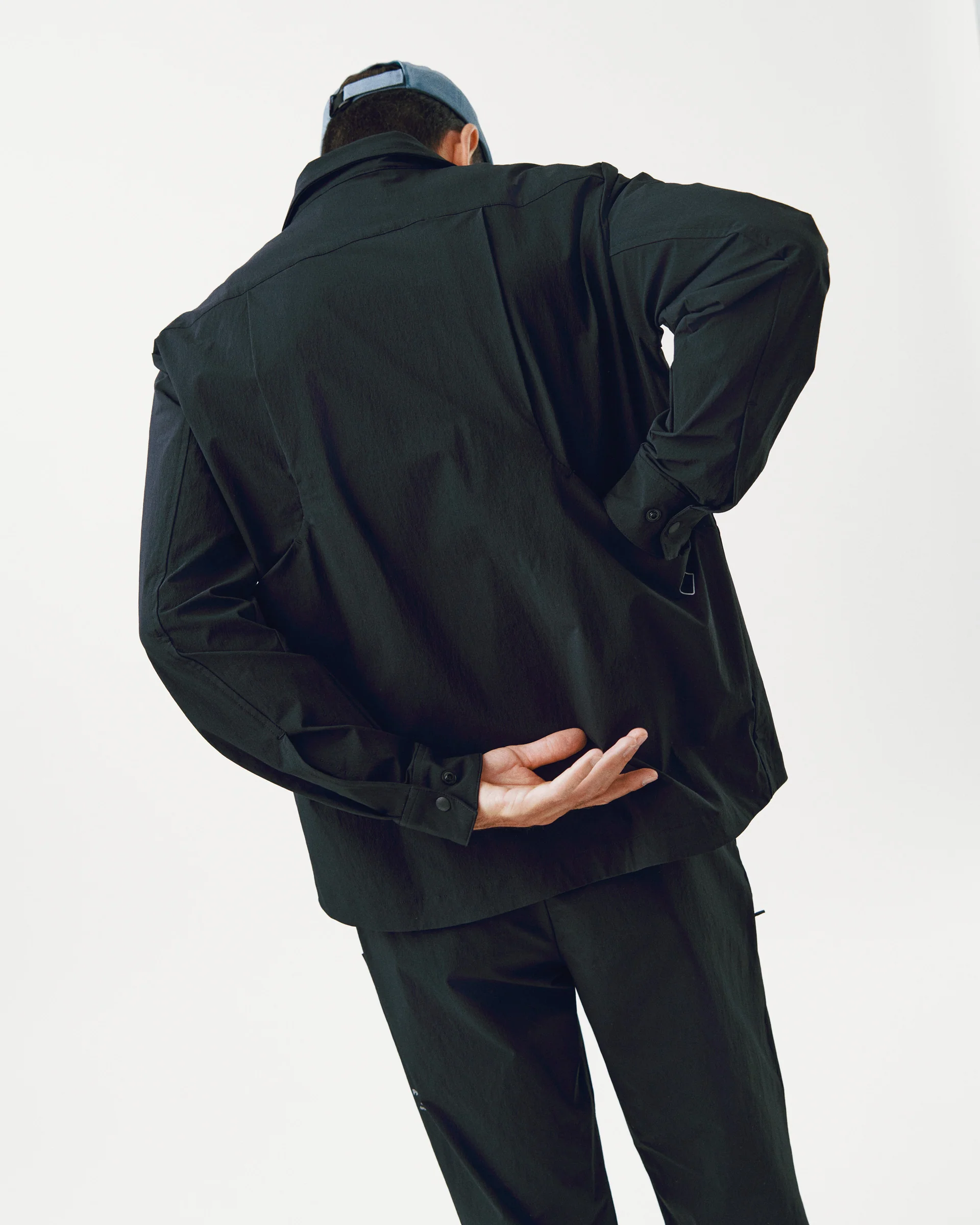 PNS Off-Race Tech Overshirt Black - Image 3