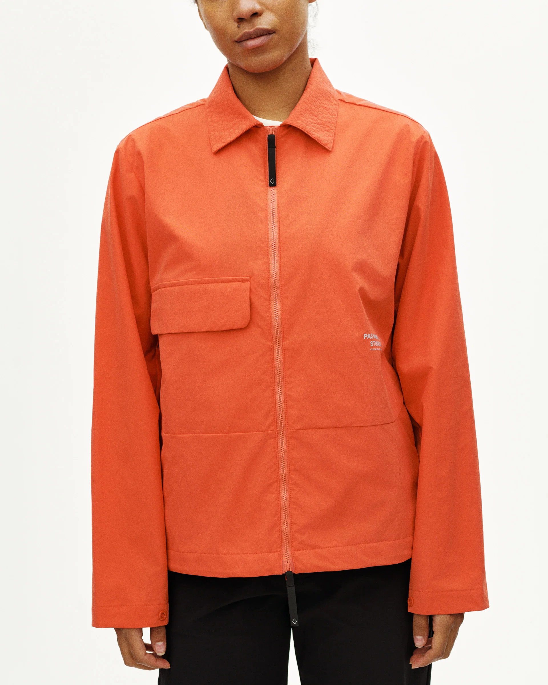 PNS Off-Race Utility Jacket Hibiscus Orange - Image 12