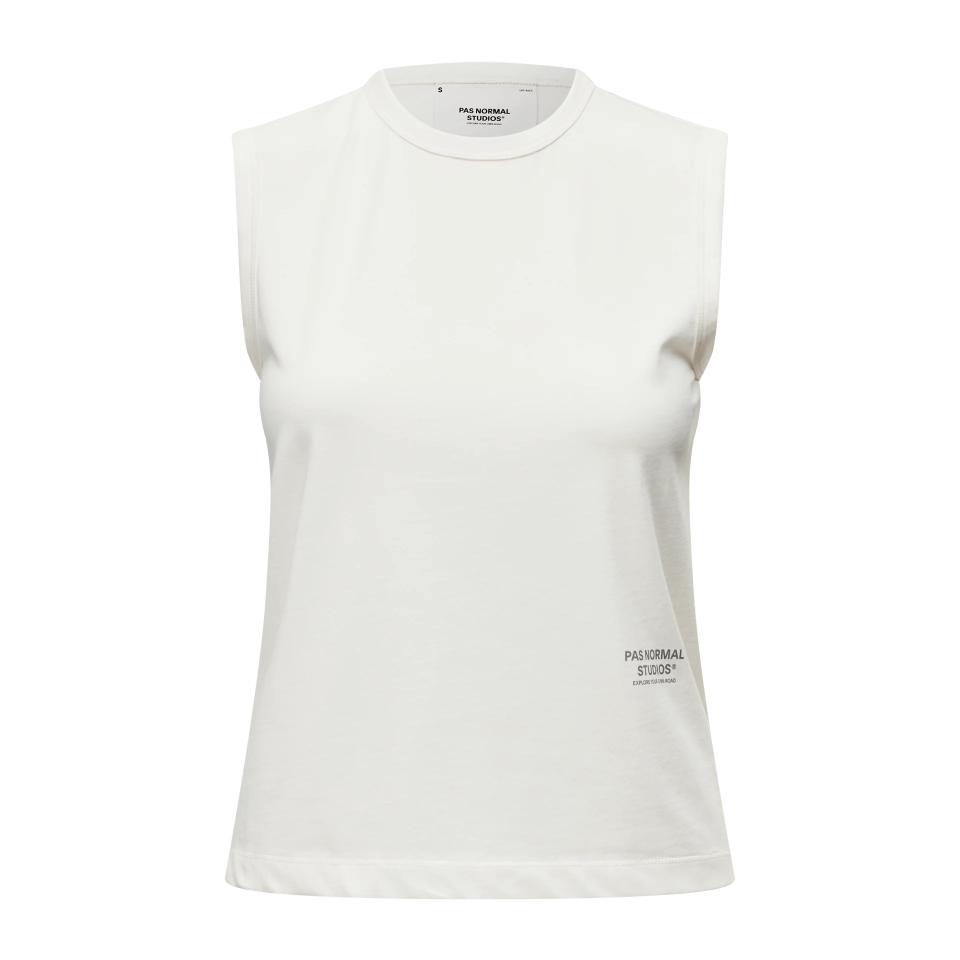 PNS Off-Race Women's Cotton Tech Top Off-White