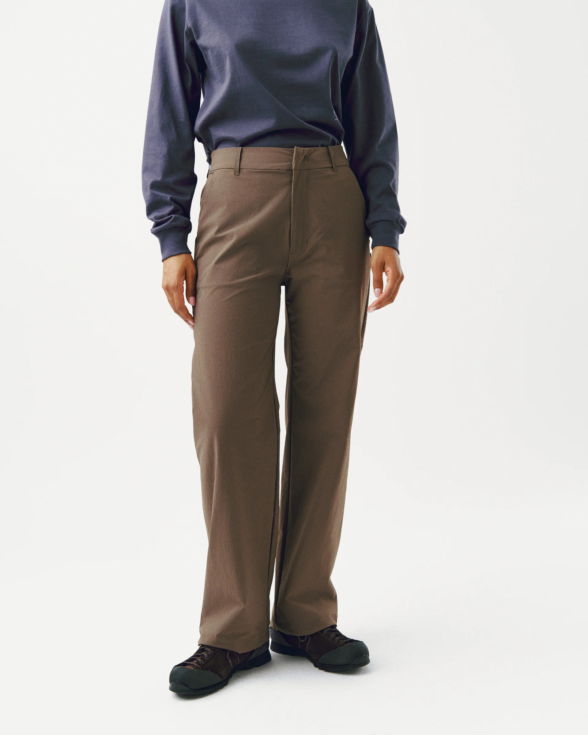 PNS Off-Race Women's Tech Pants Ash Brown - Image 2