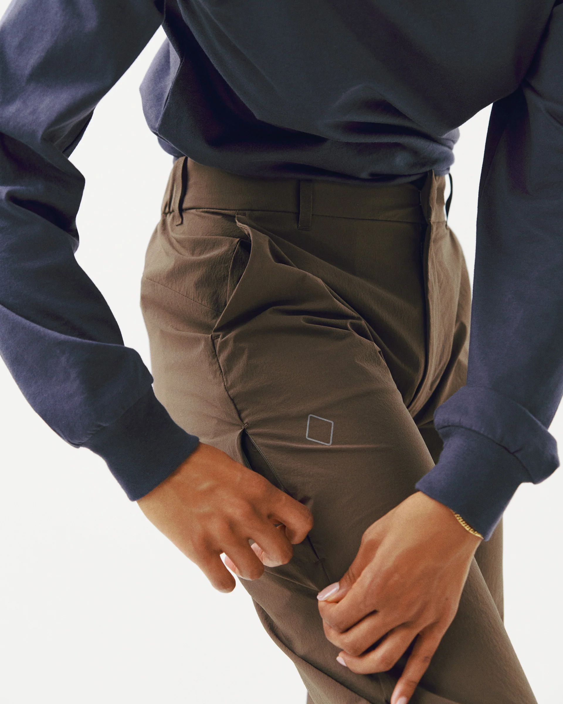 PNS Off-Race Women's Tech Pants Ash Brown - Image 6