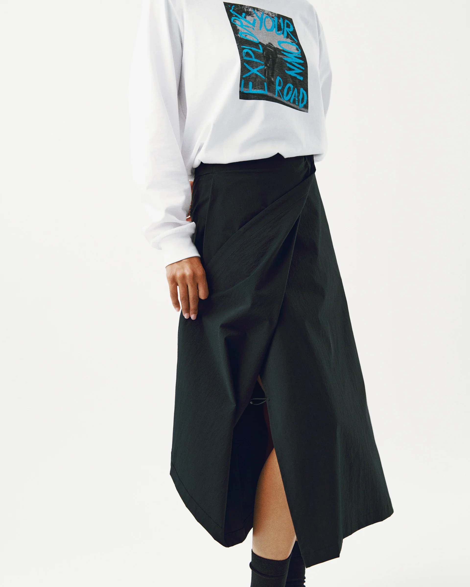 PNS Off-Race Women's Tech Skirt Black - Image 2