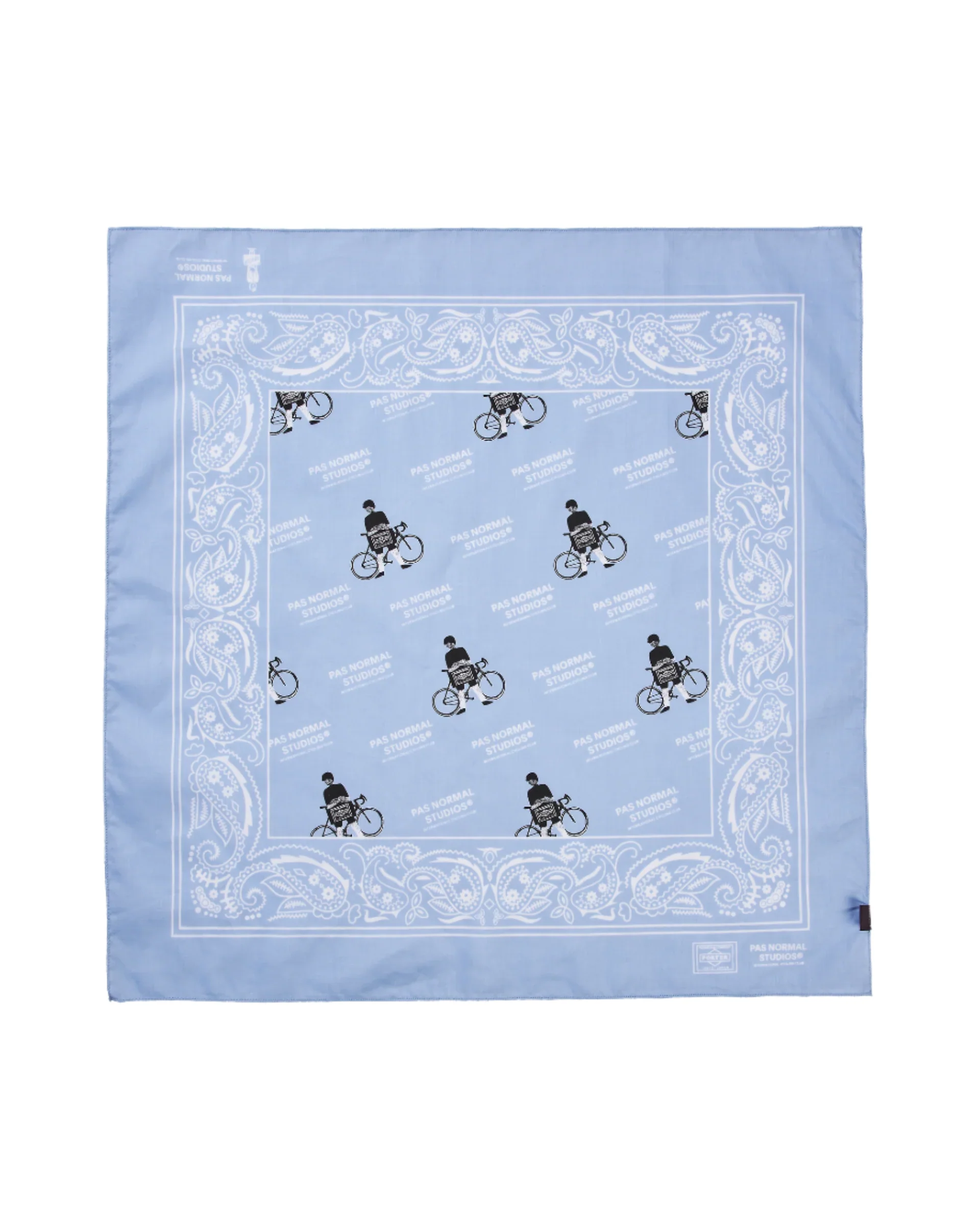 PNS Porter Off-Race Bandana Pale Blue - Image 3