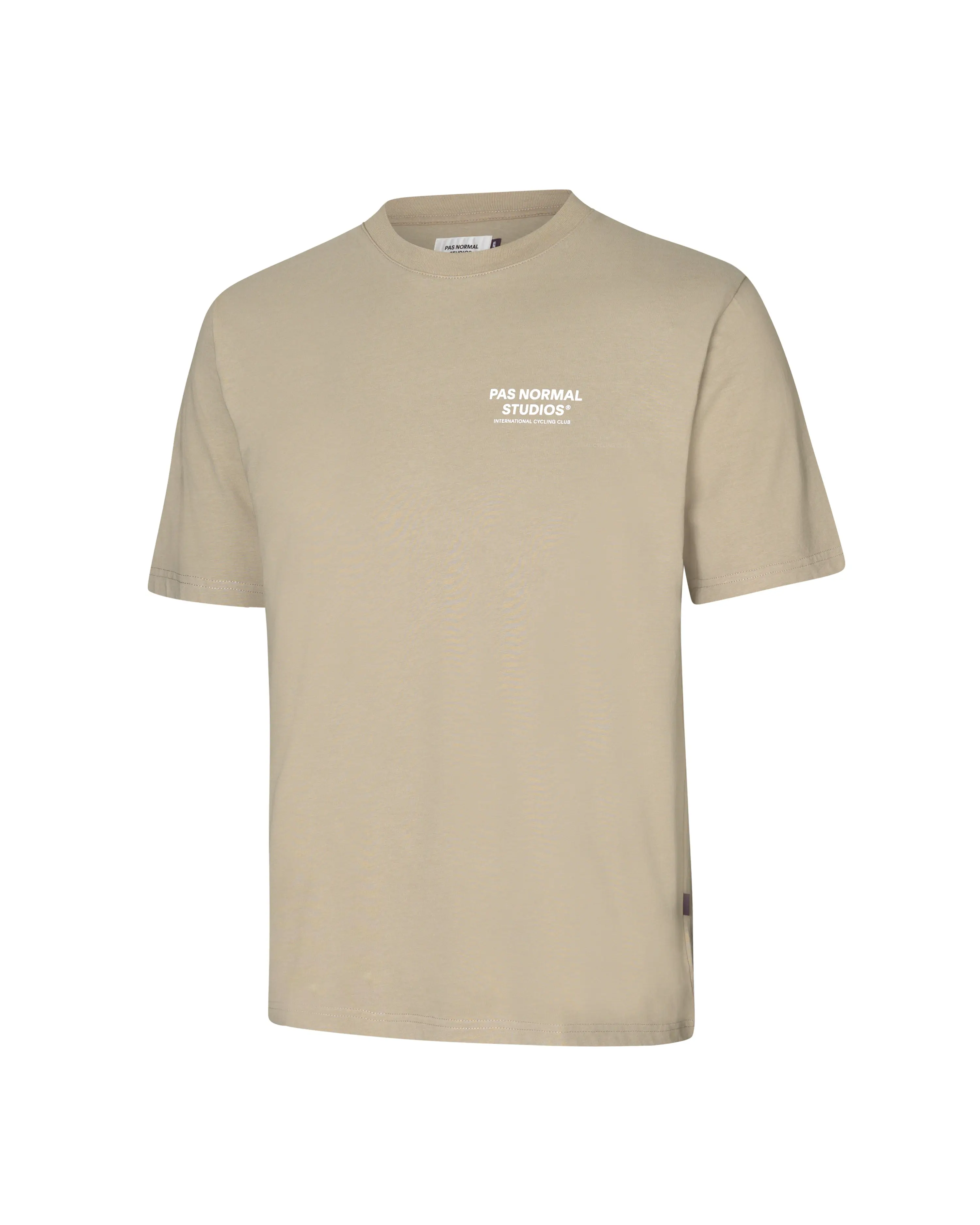 PNS Off-Race Small Logo T-shirt Beige - Image 3