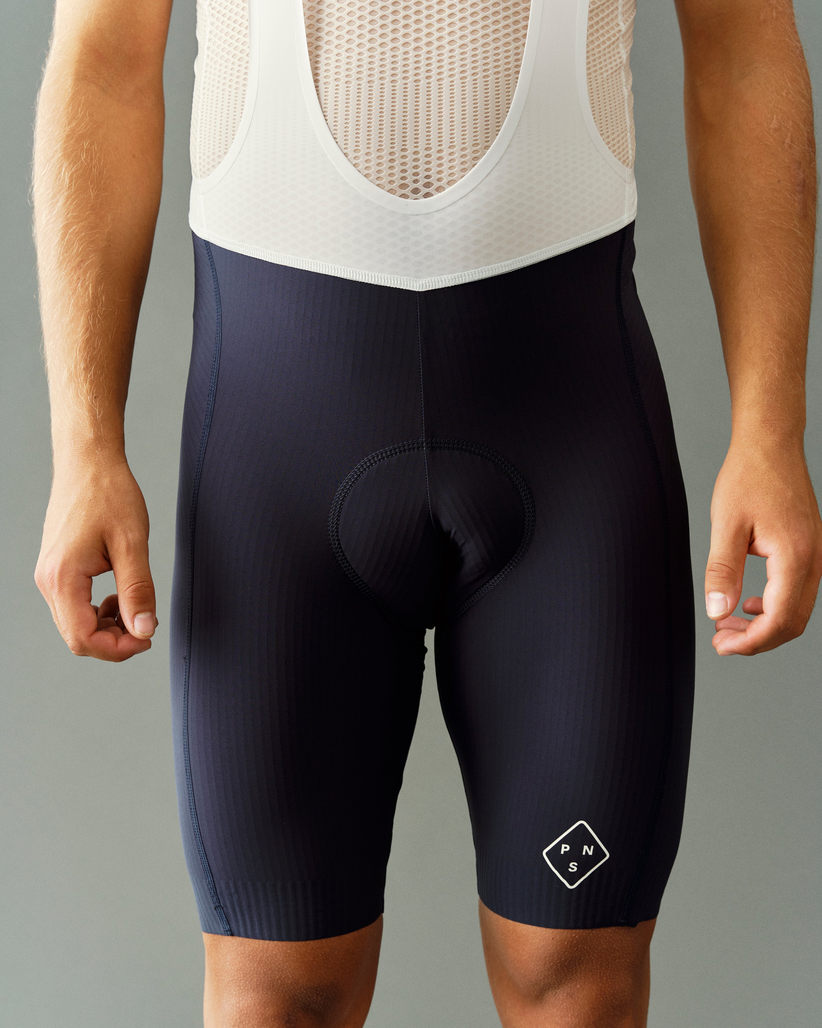 PNS Solitude Late Drop Men's Bib Shorts Navy - Image 4