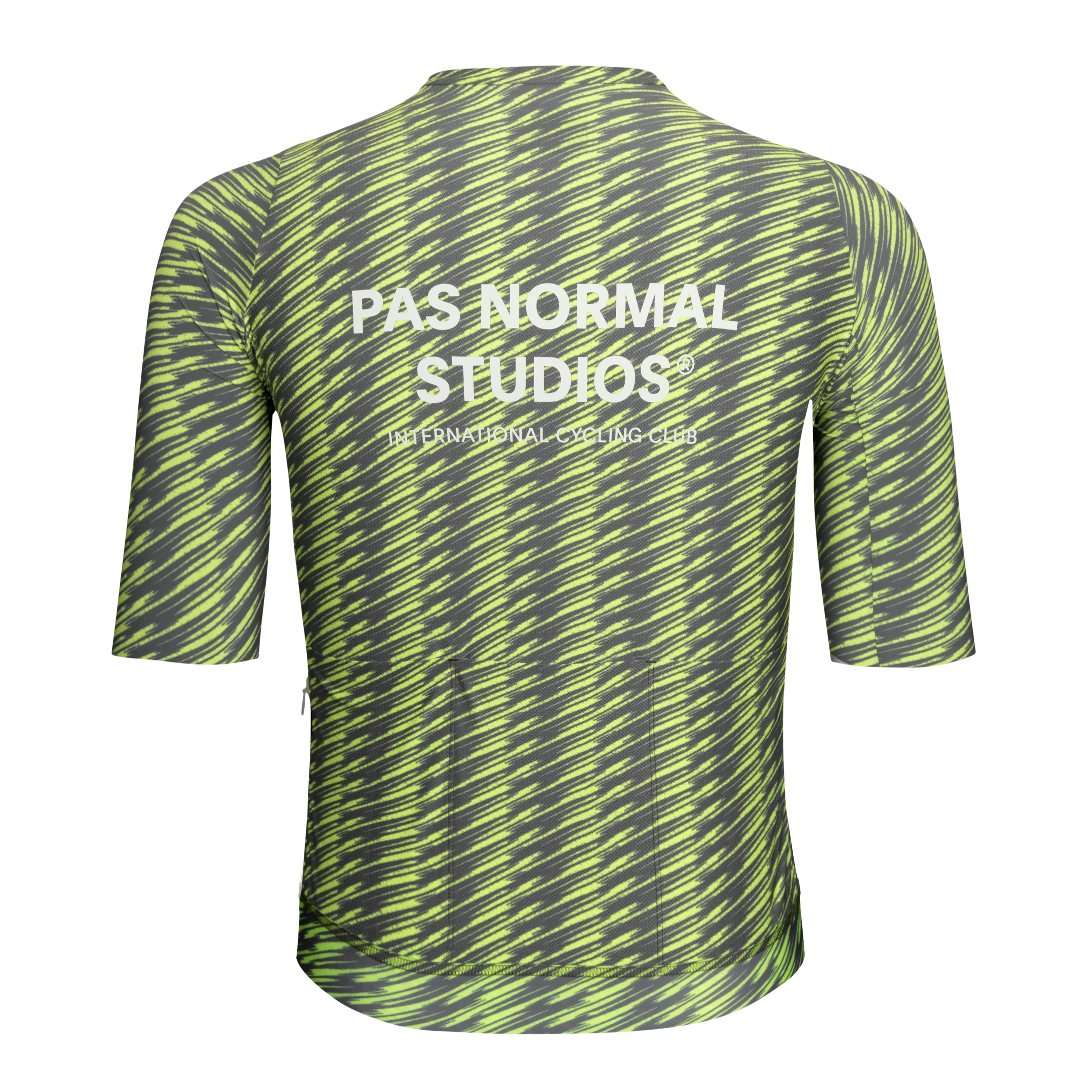 PNS Solitude Men's Jersey Dark Moss/Lime Green - Image 2