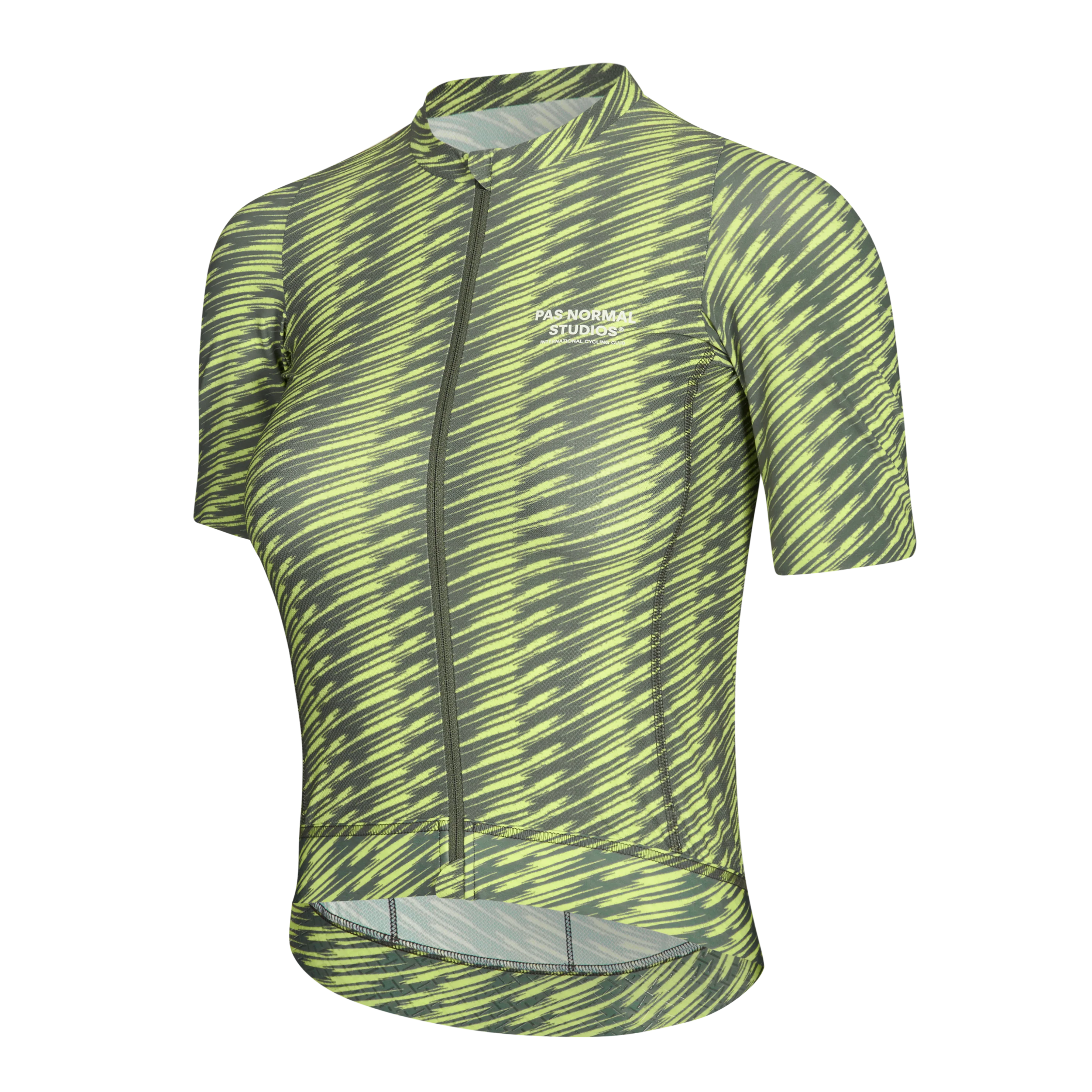 PNS Solitude Women's Jersey Dark Moss/Lime Green - Image 3