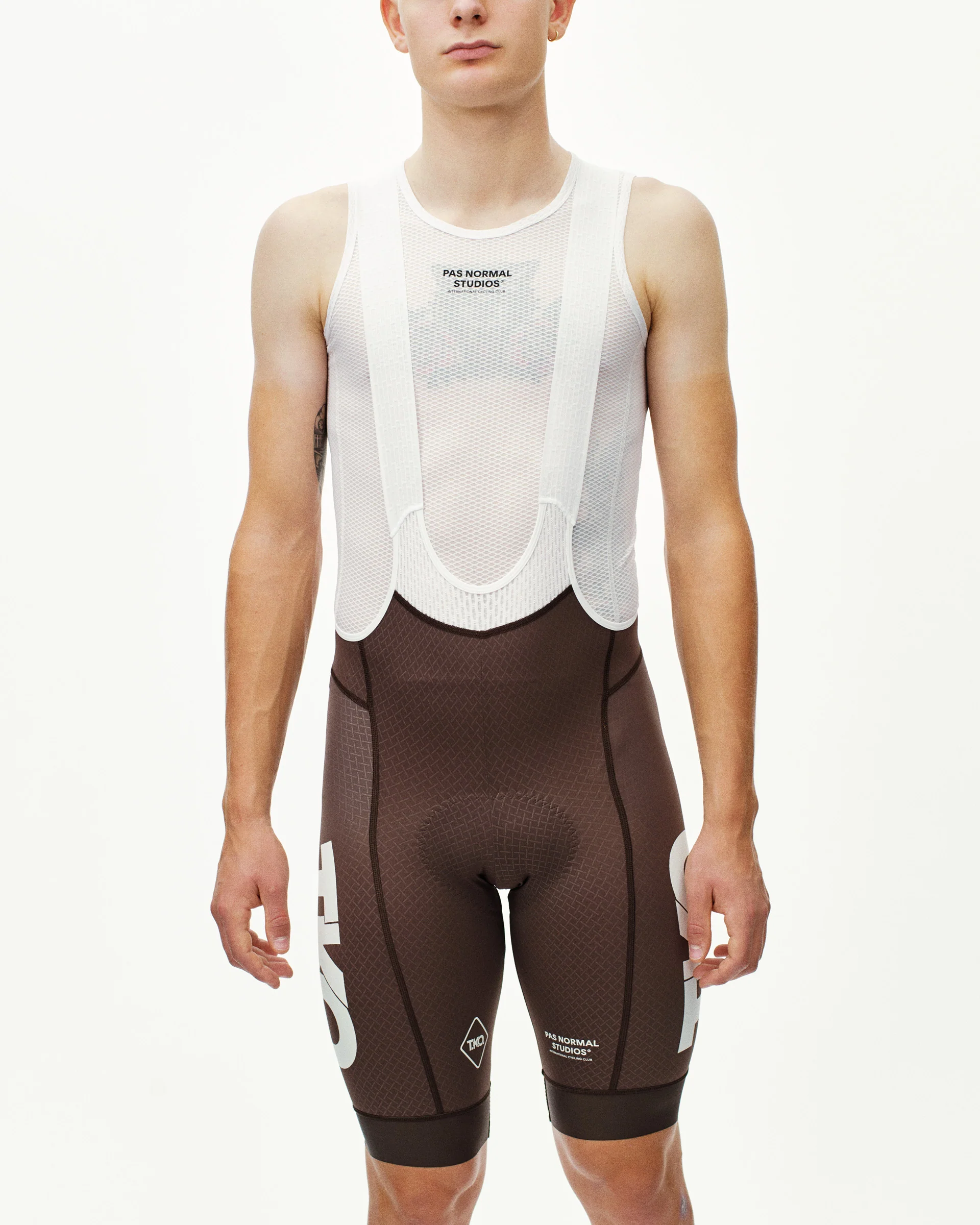 PNS T.K.O. Mechanism Men's Bib Shorts Dark Purple - Image 6