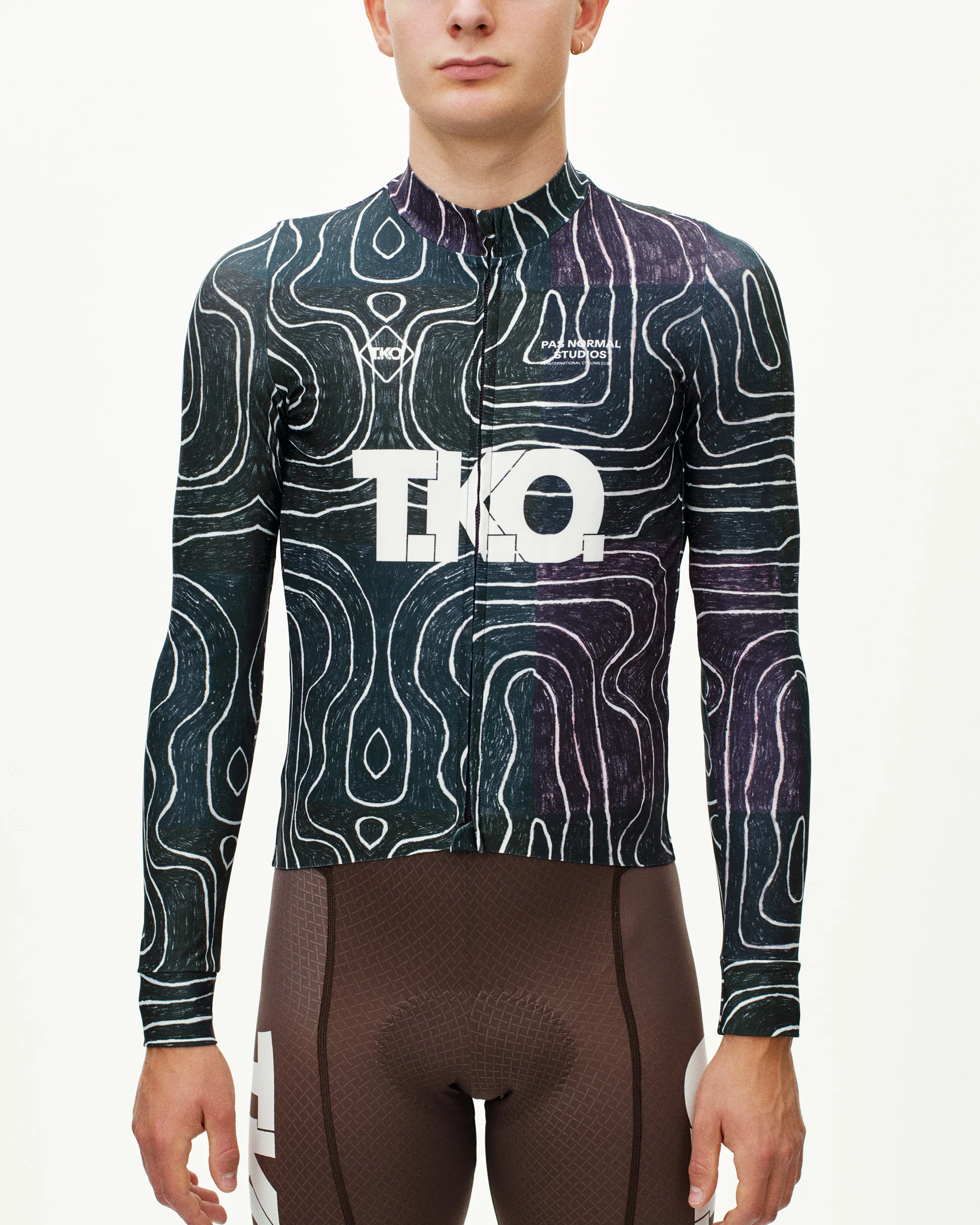 PNS T.K.O. Mechanism Men's Long Sleeve Jersey T.K.O. Black Multi - Image 2