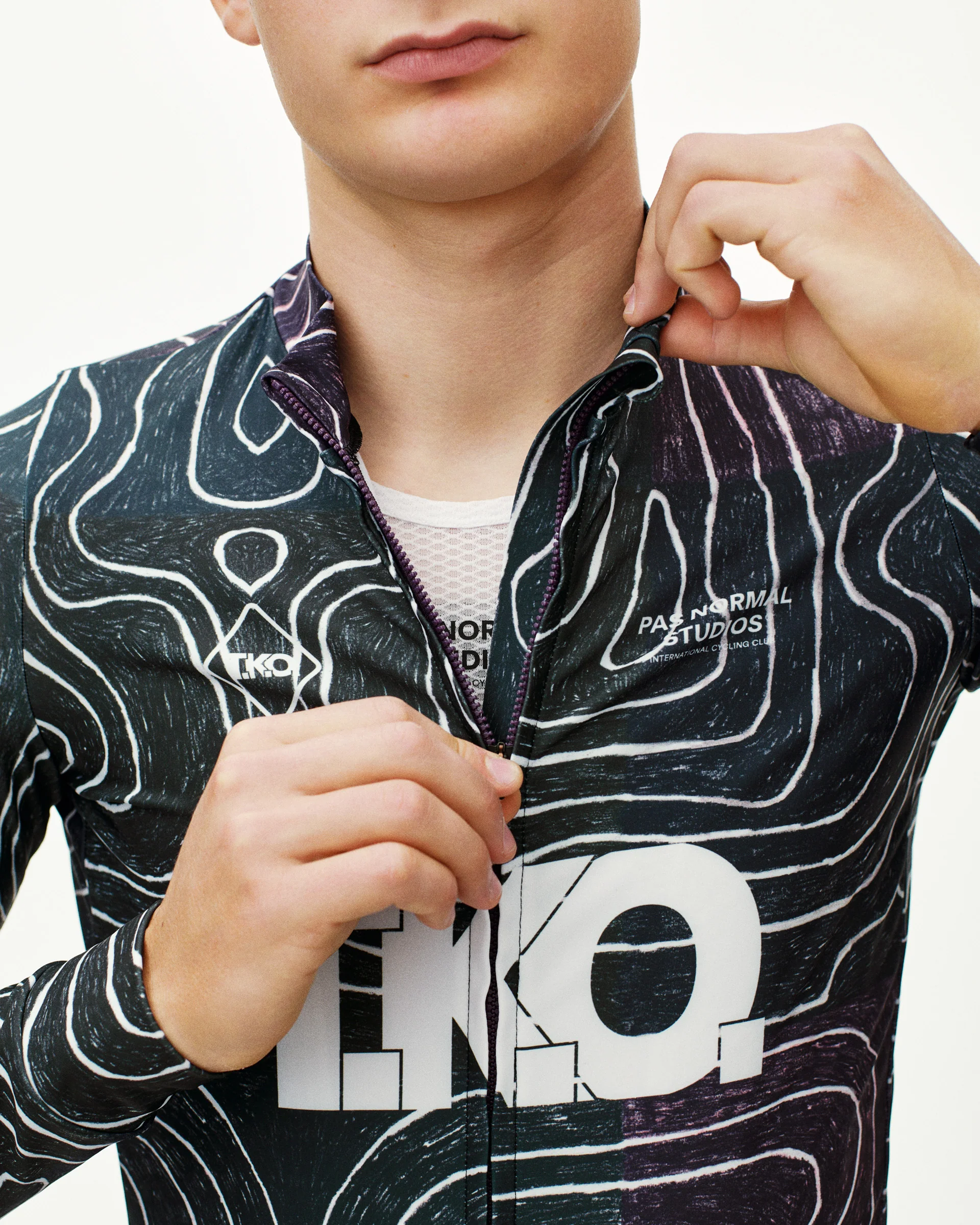 PNS T.K.O. Mechanism Men's Long Sleeve Jersey T.K.O. Black Multi - Image 5
