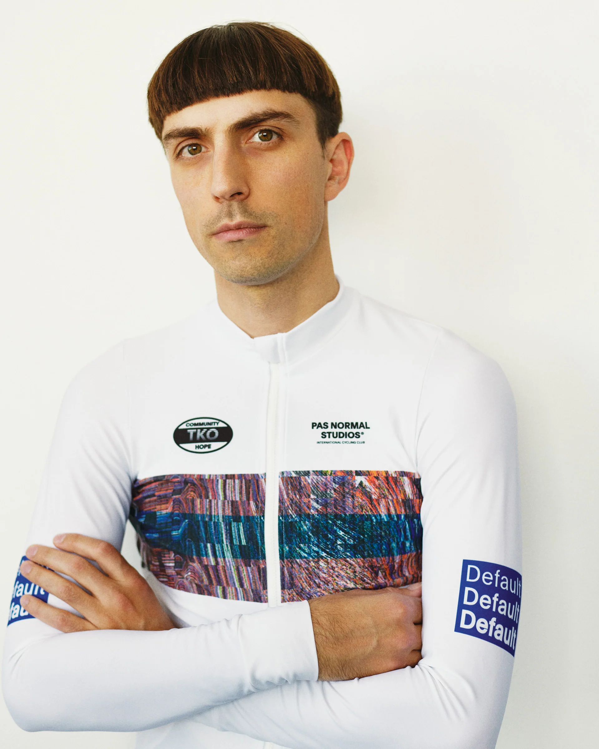 PNS T.K.O. Mechanism Men's Longsleeve Jersey Human Error White - Image 2