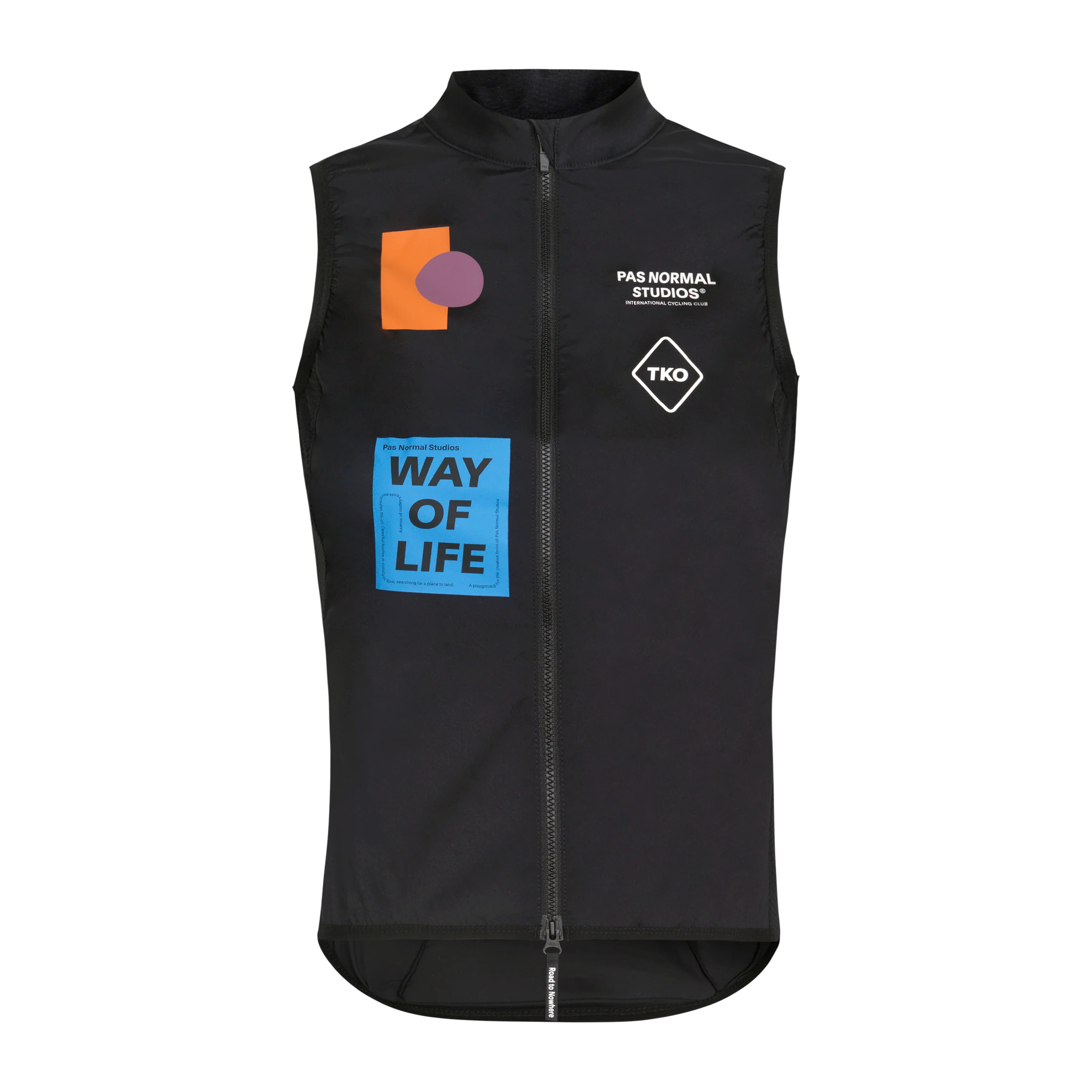 PNS T.K.O. Mechanism Men's Stow Away Gilet Black