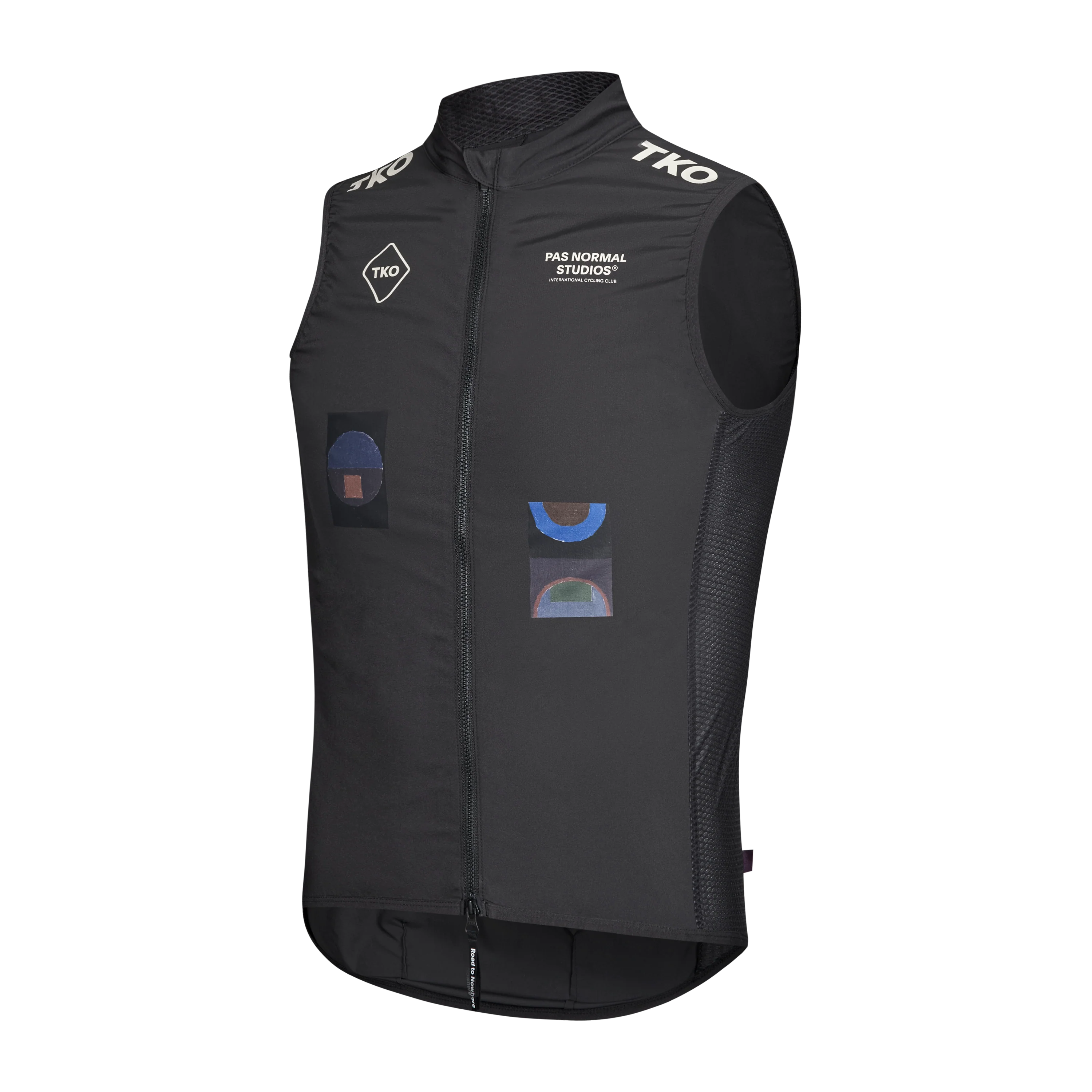 PNS T.K.O. Mechanism Men's Stow Away Gilet Charcoal - Image 3