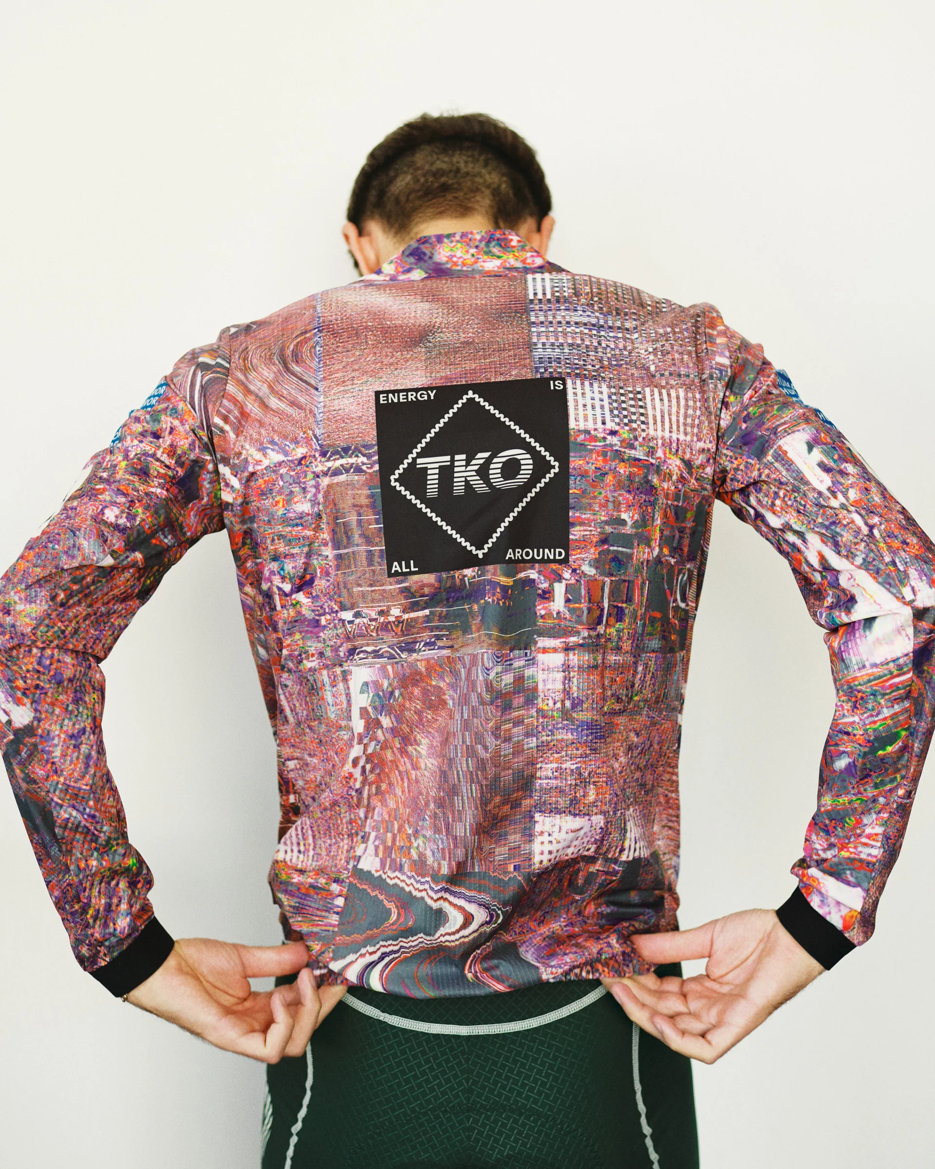 PNS T.K.O. Mechanism Men's Stow Away Jacket Human Error Pink - Image 2