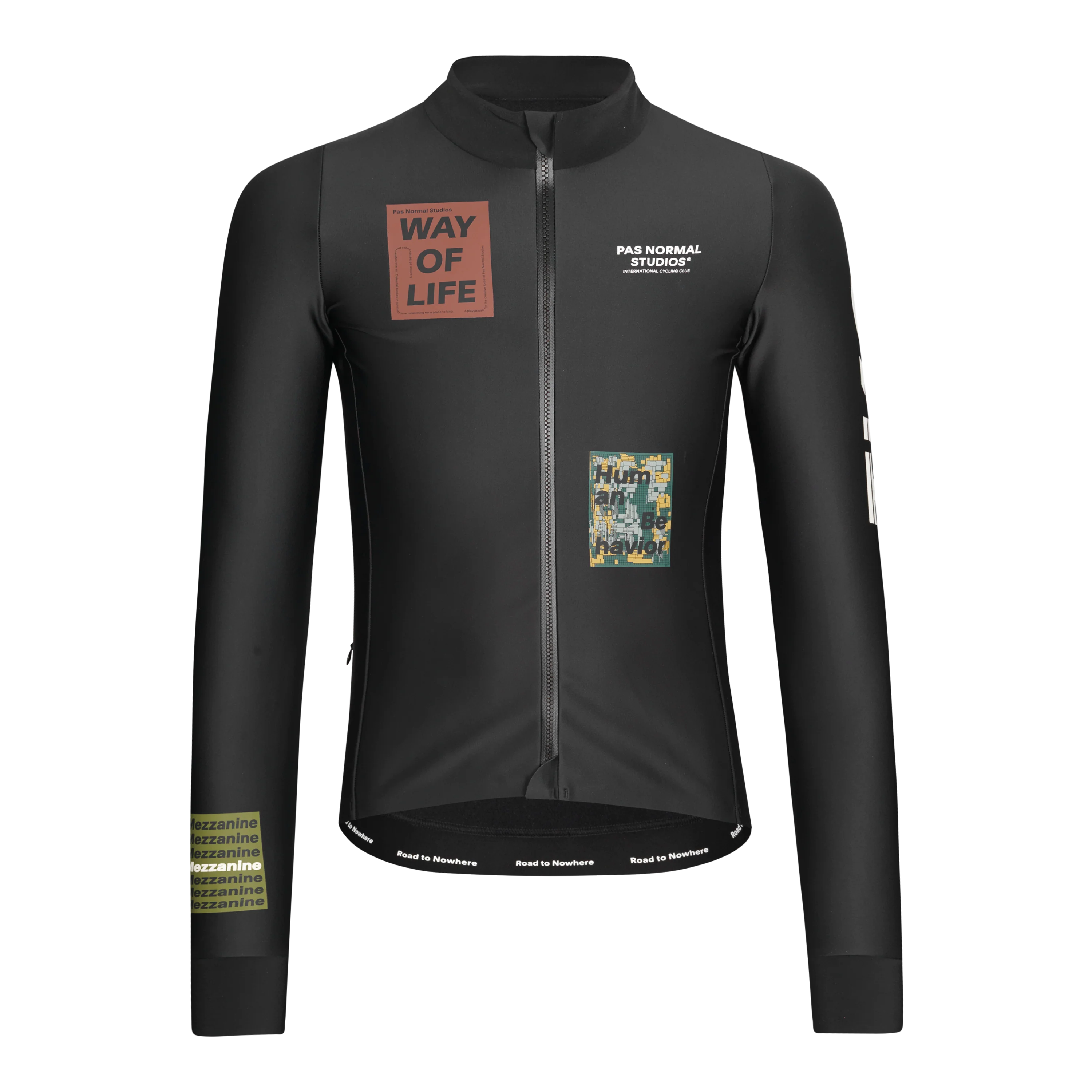 PNS T.K.O. Mechanism Men's Thermal Longsleeve Jersey Black