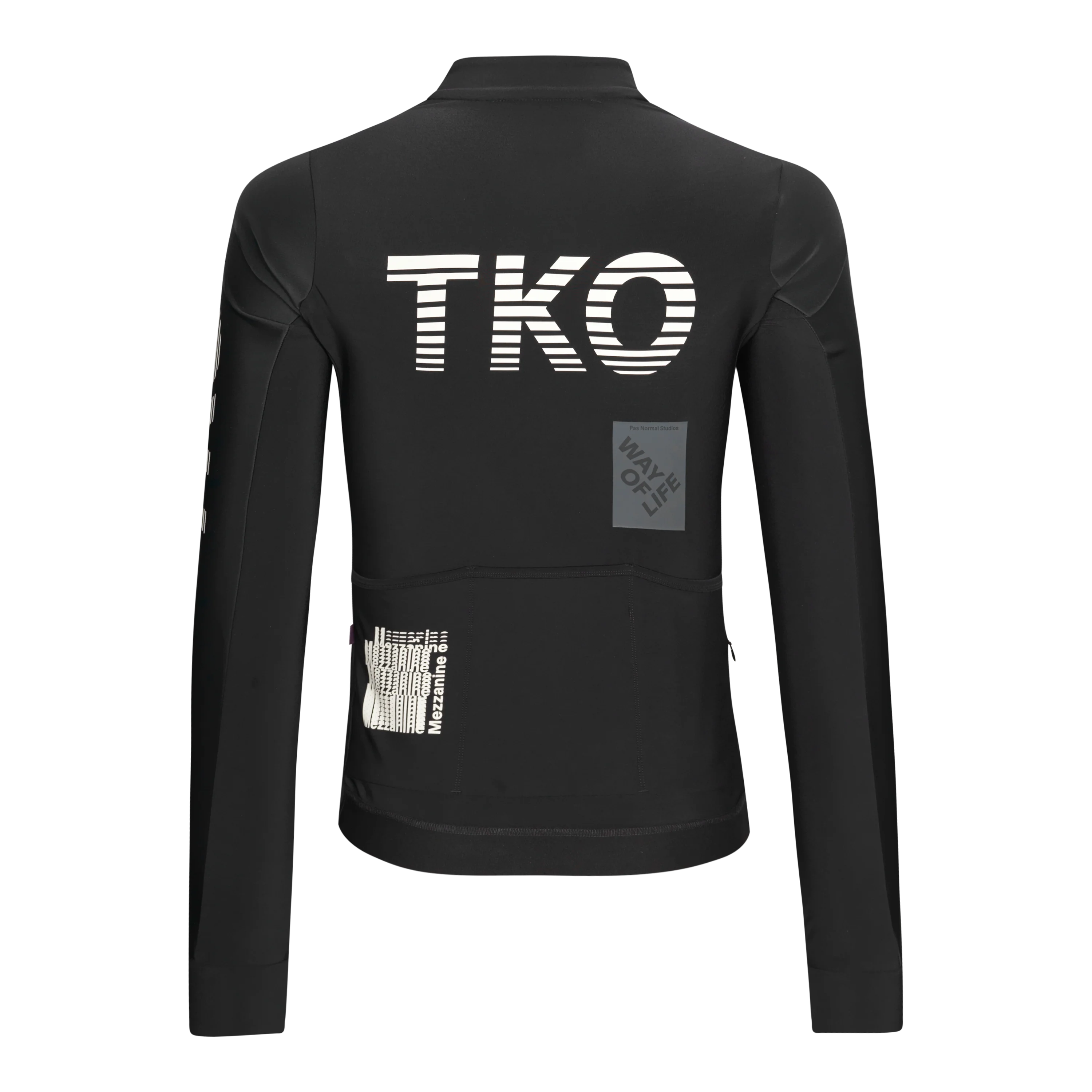 PNS T.K.O. Mechanism Men's Thermal Longsleeve Jersey Black - Image 2