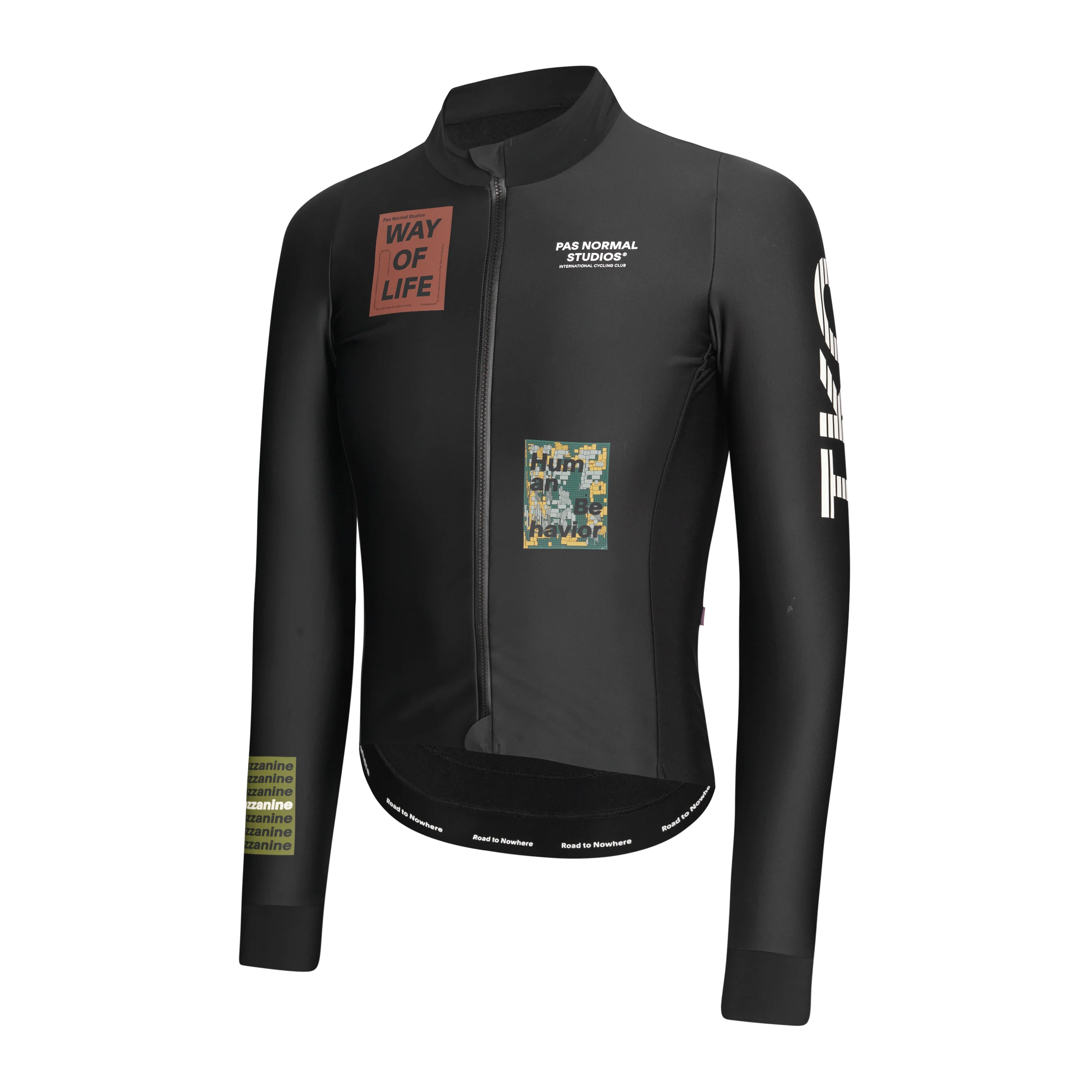 PNS T.K.O. Mechanism Men's Thermal Longsleeve Jersey Black - Image 3
