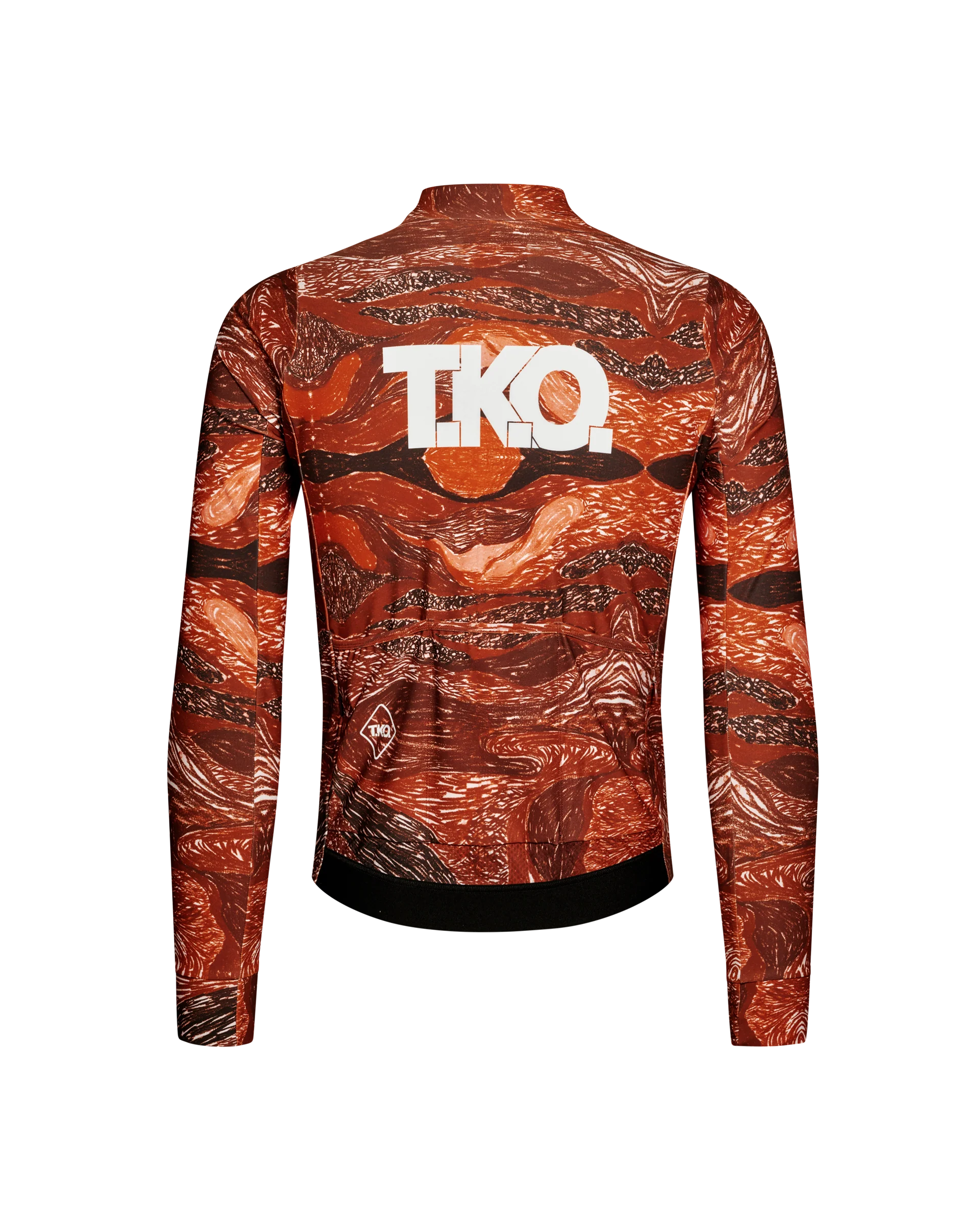 PNS T.K.O. Mechanism Men's Thermal Woven Long Sleeve Jersey T.K.O. Red - Image 3